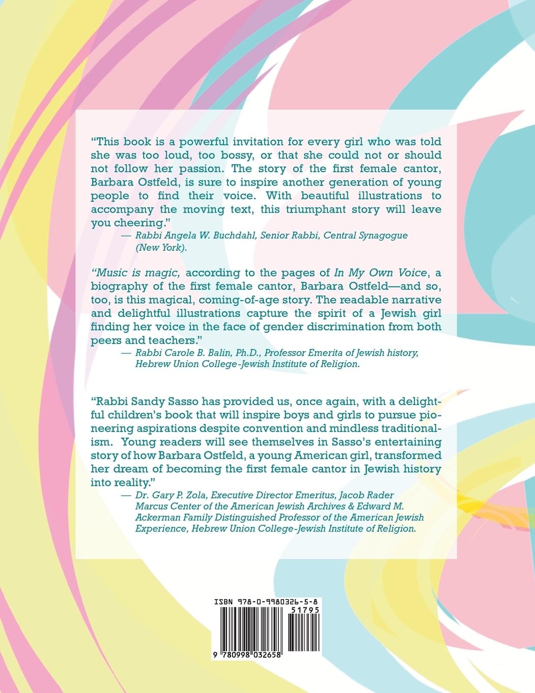 Rückseitencover In My Own Voice