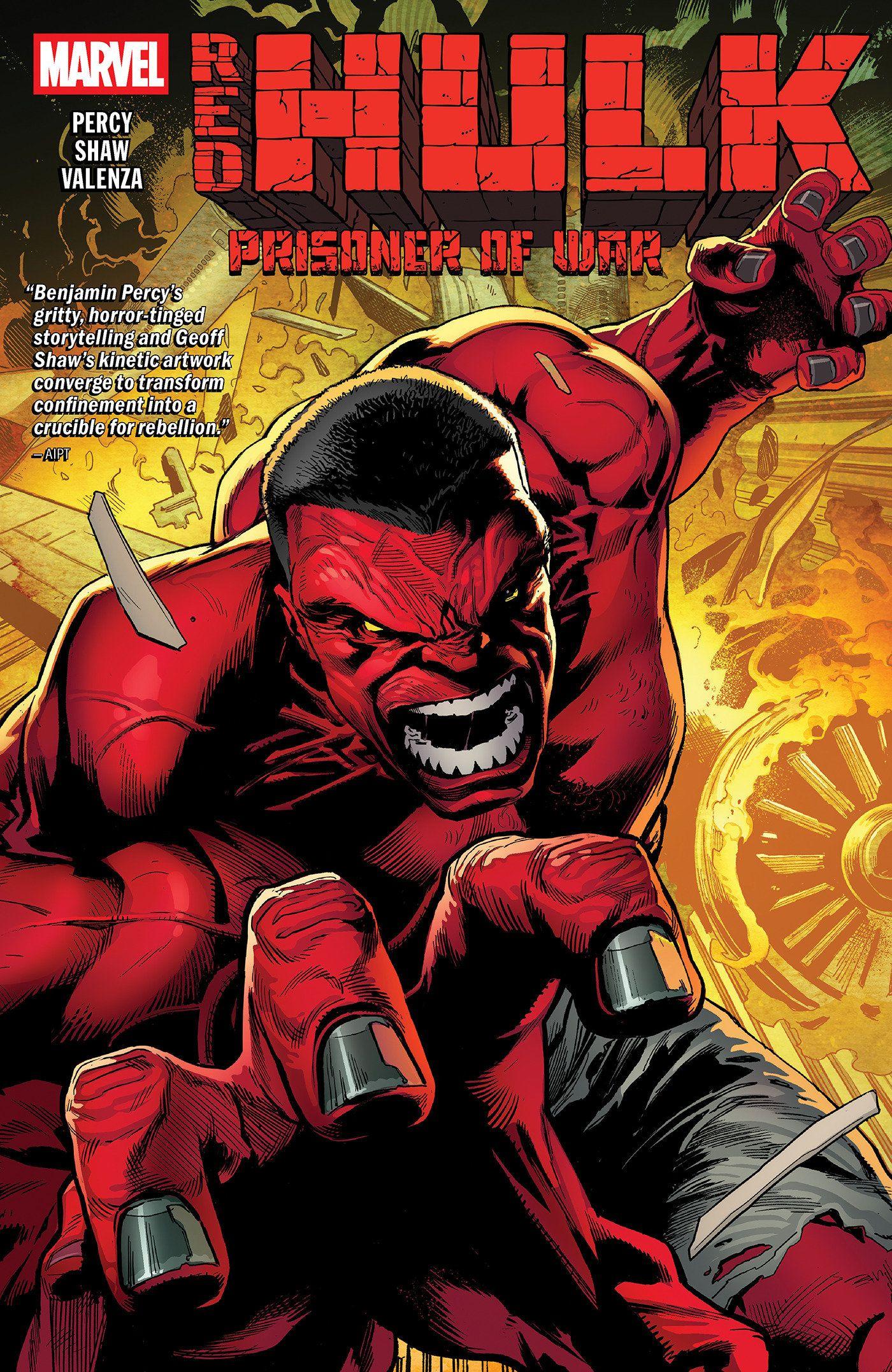 Vorderes Coverbild Red Hulk Vol. 1: Prisoner of War