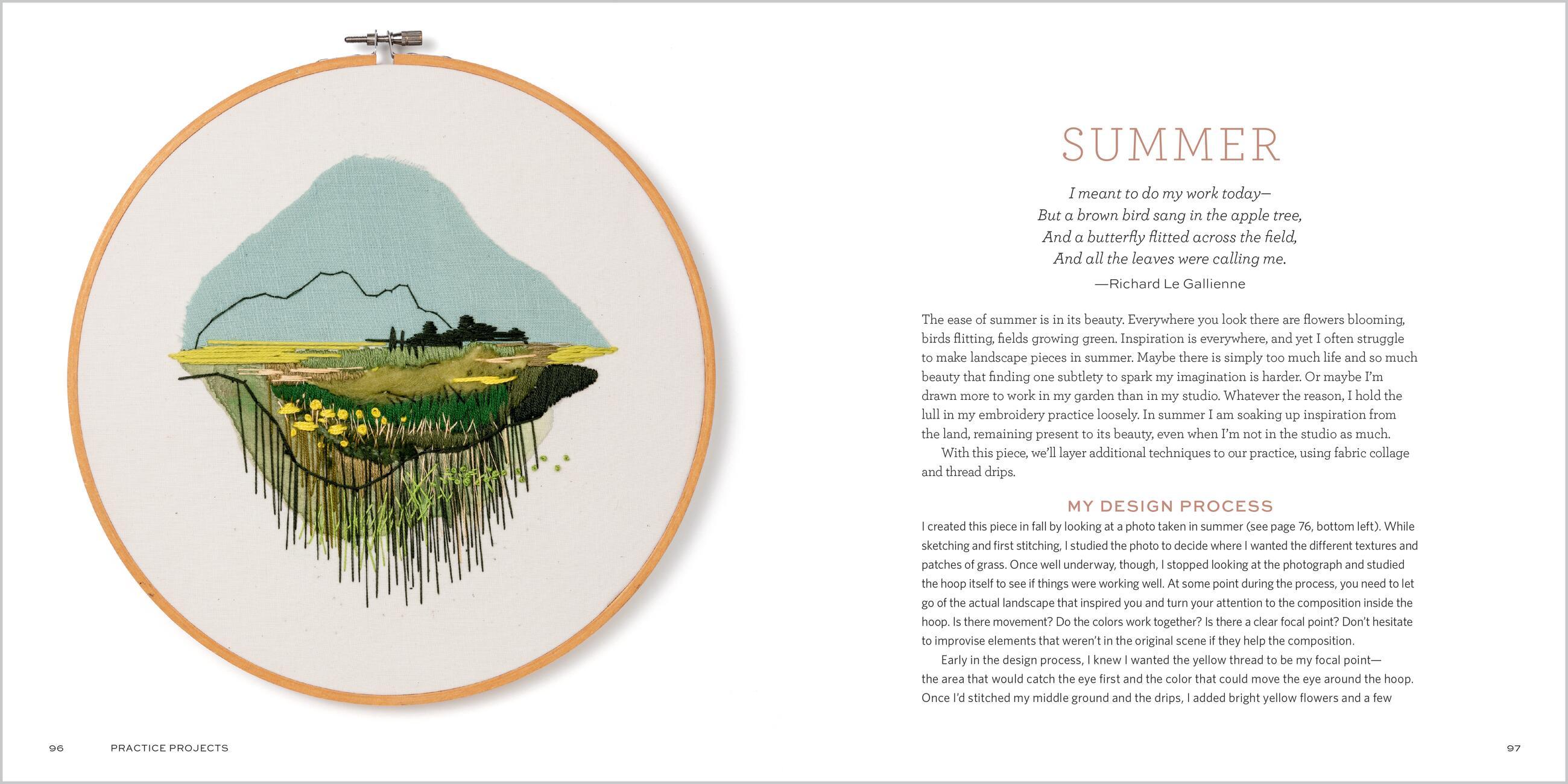 Beispielinhalt (Bild) The Stitched Landscape