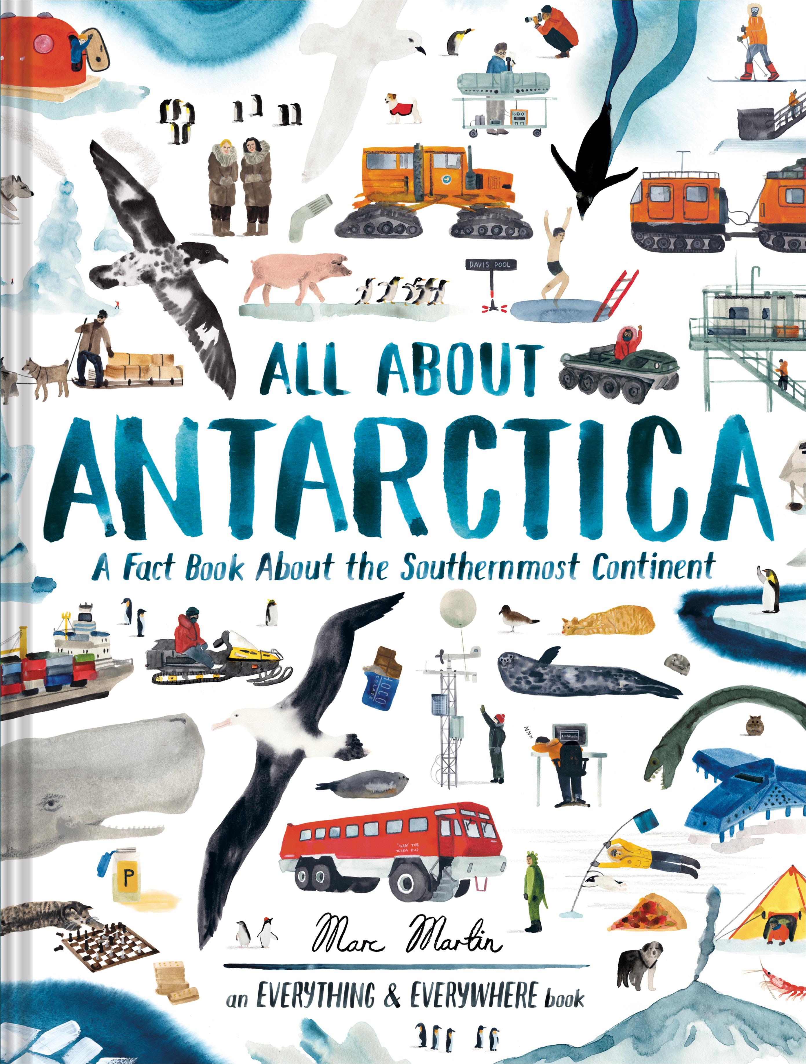 Vorderes Coverbild All About Antarctica