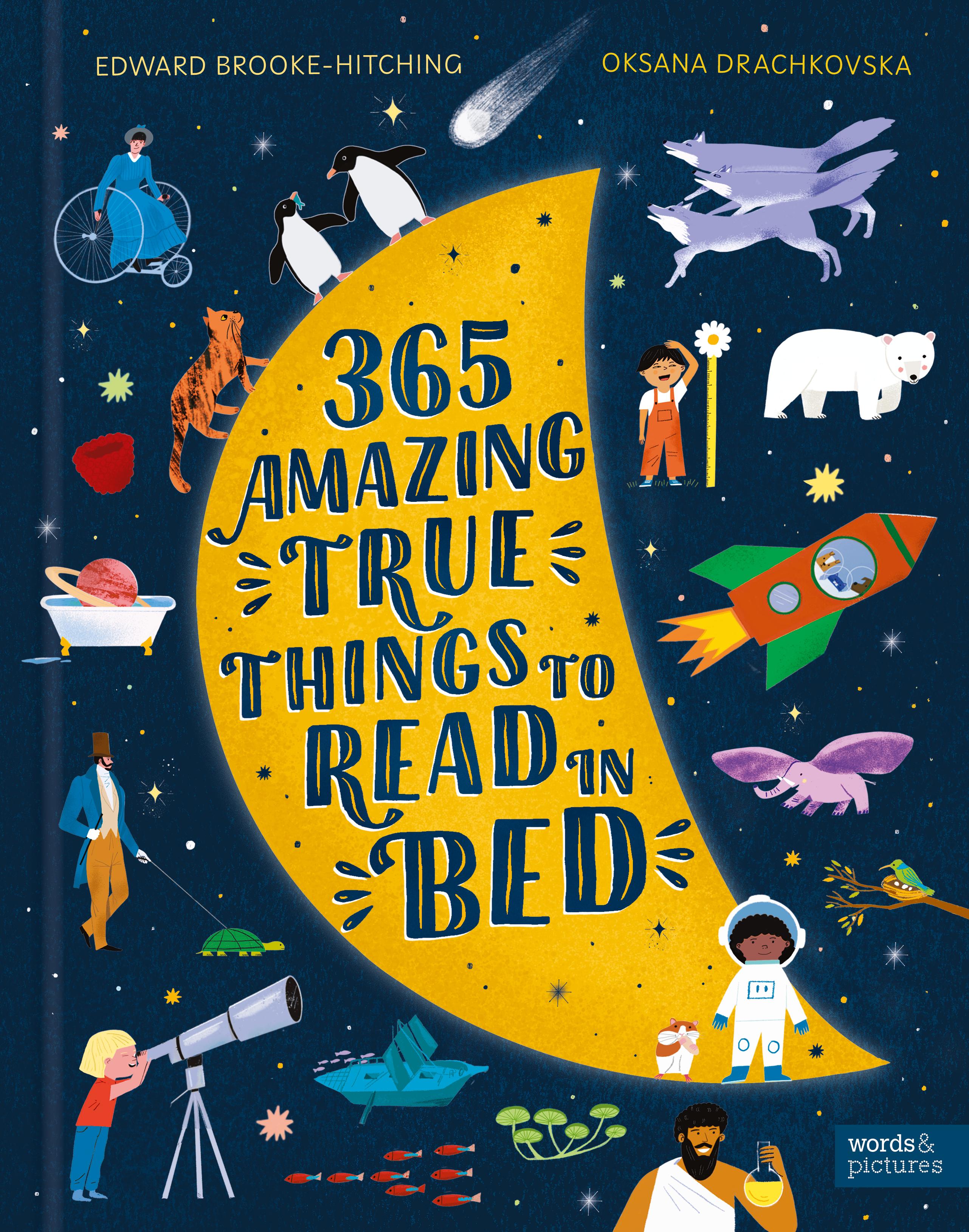Vorderes Coverbild 365 Amazing True Things to Read in Bed