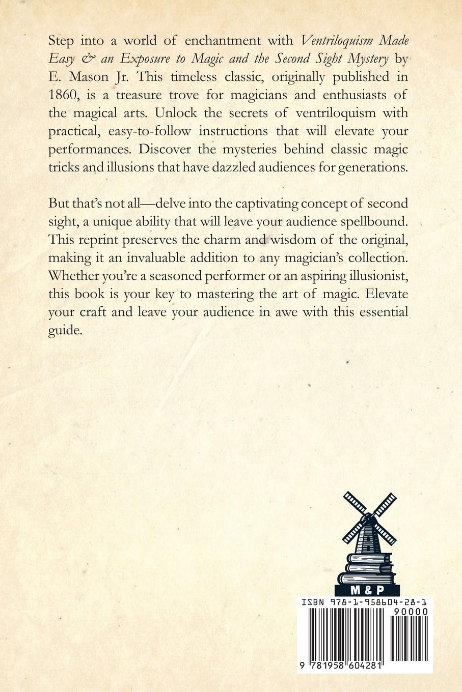 Rückseitencover Ventriloquism made Easy & an exposure of Magic and the Second Sight Mystery