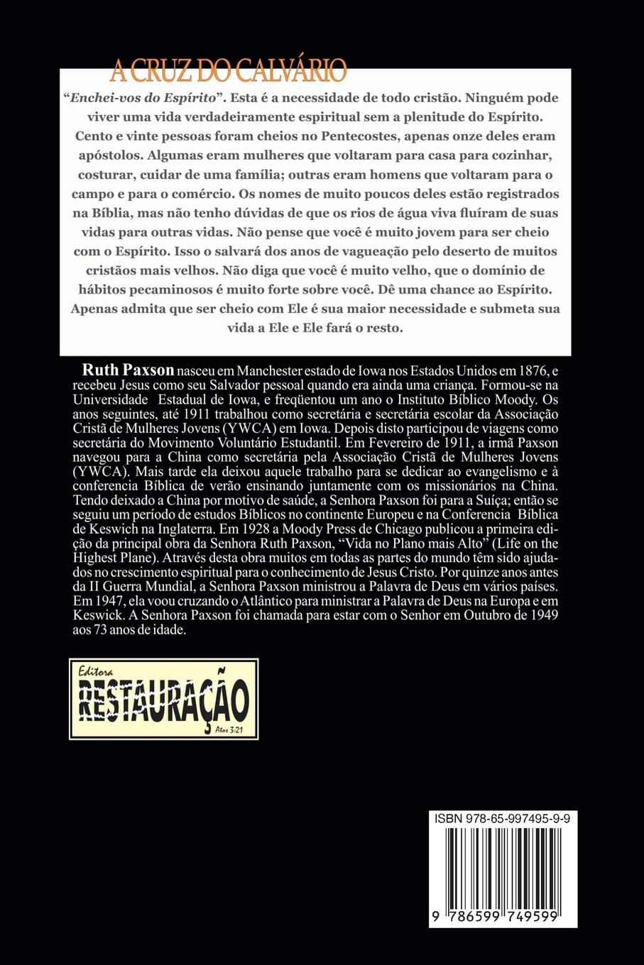 Rückseitencover A Cruz Do Calv rio