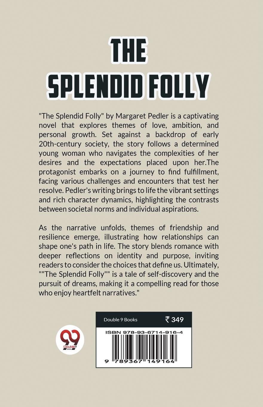 Rückseitencover The Splendid Folly