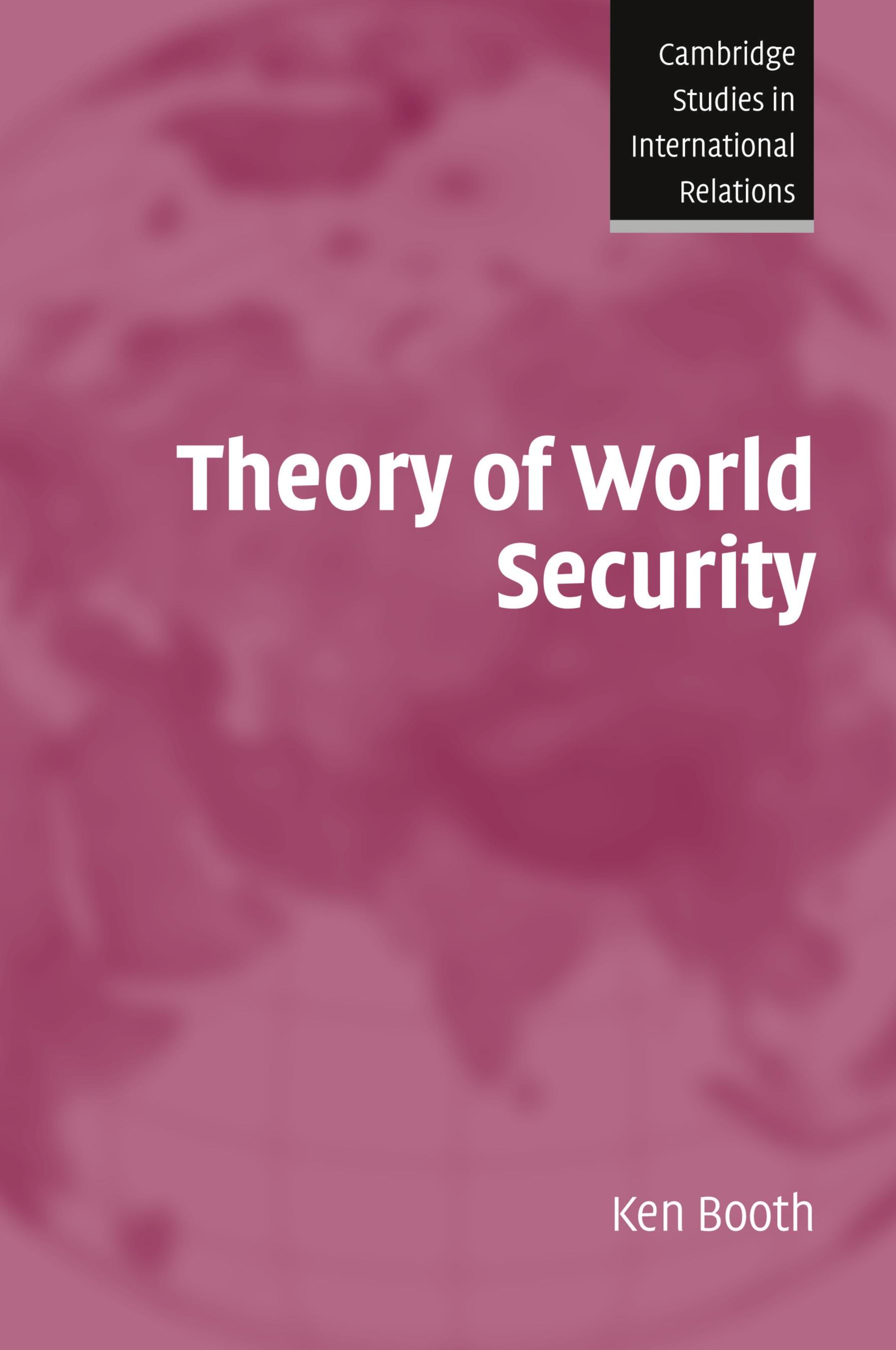 Vorderes Coverbild Theory of World Security