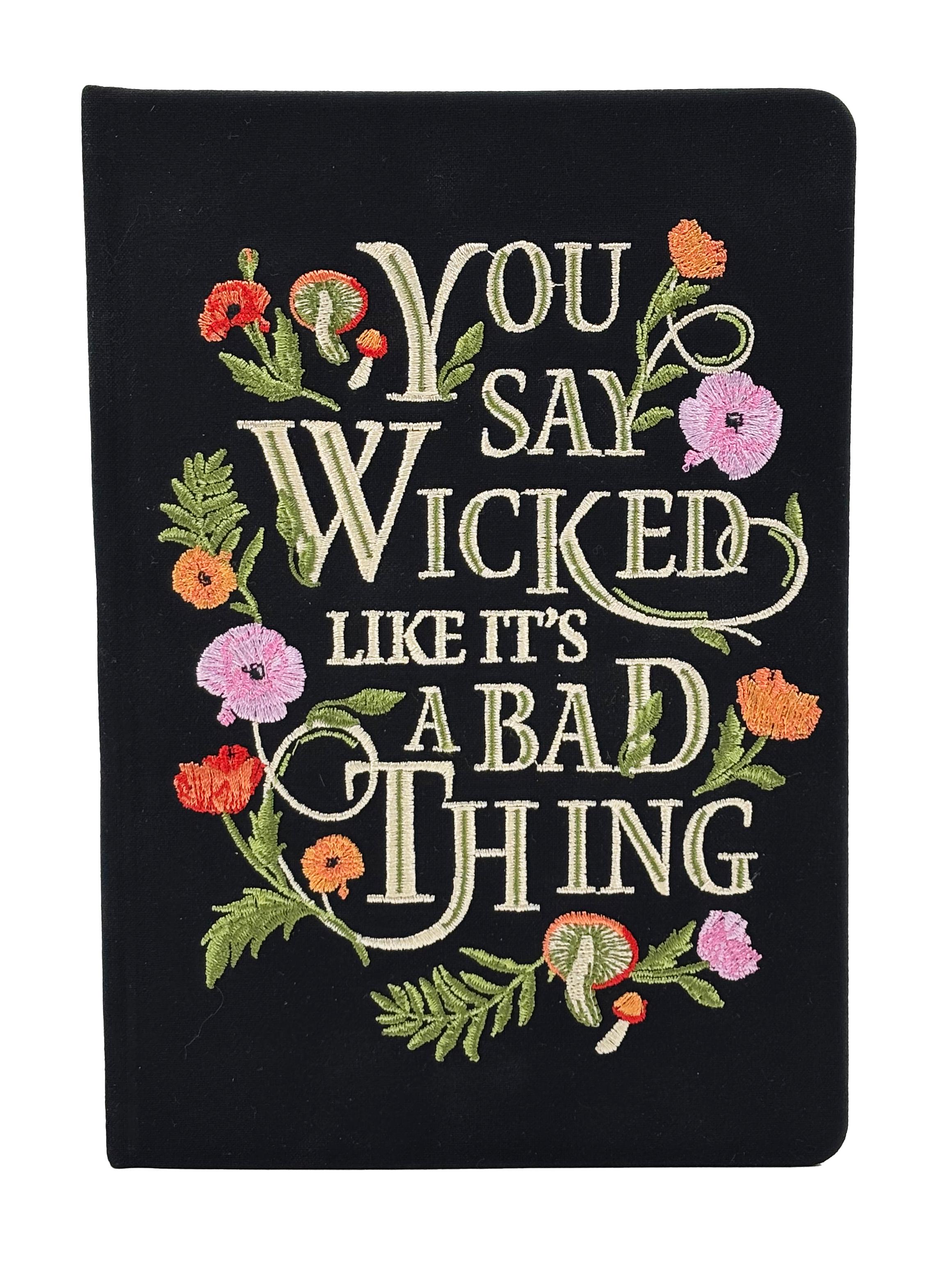 Vorderes Coverbild Wicked Embroidered Journal