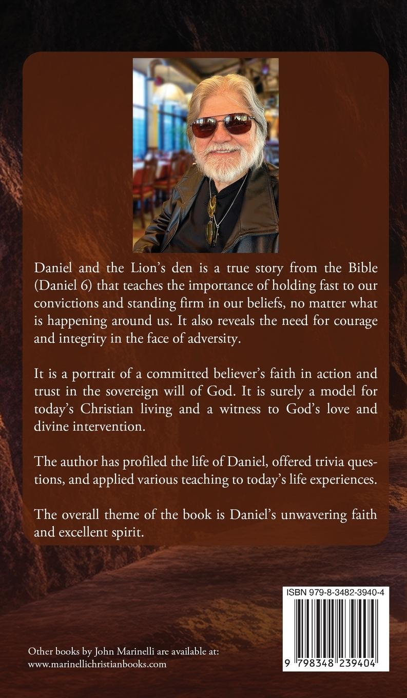 Rückseitencover Daniel And the Lion's Den