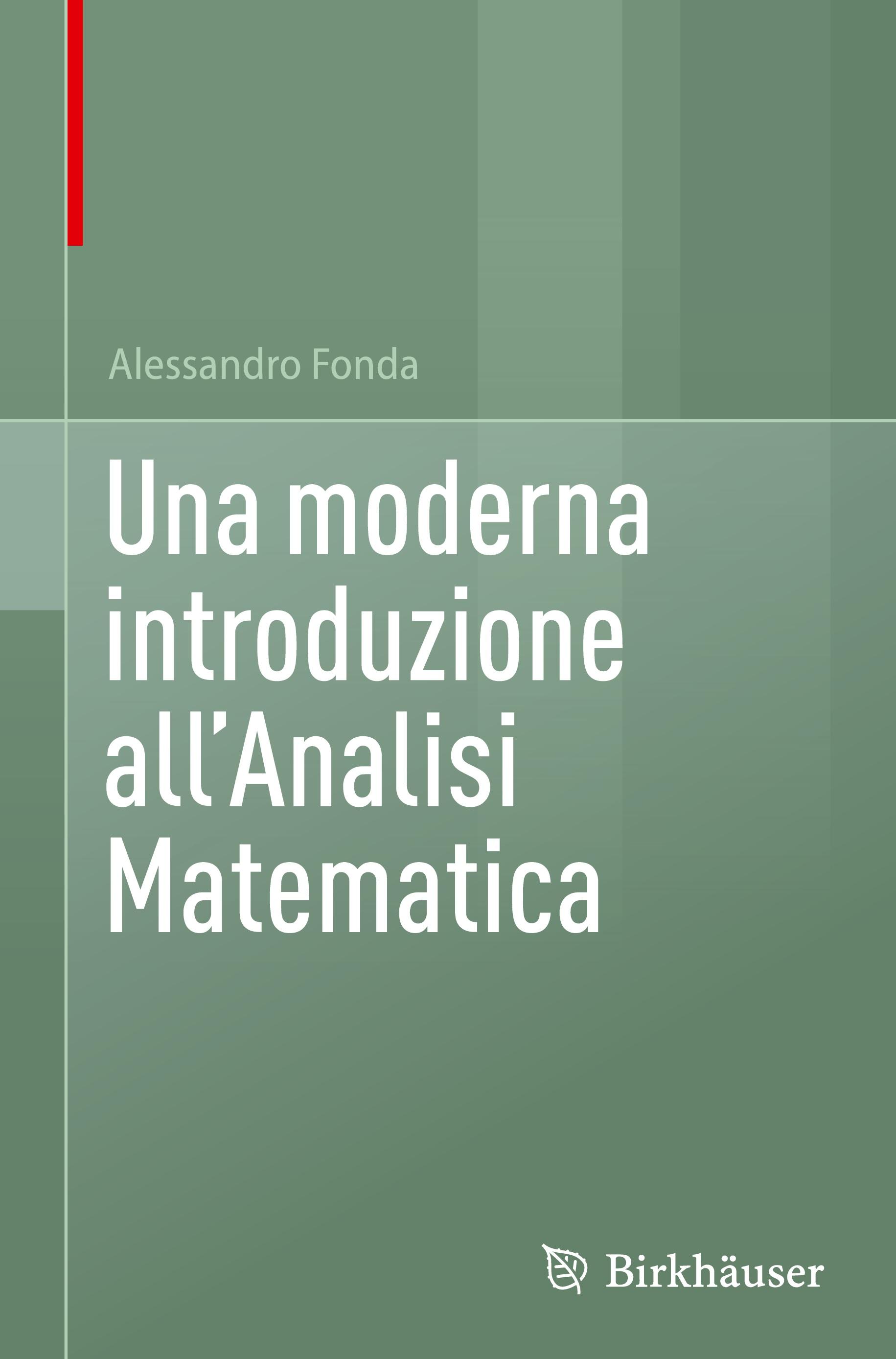 Vorderes Coverbild Una moderna introduzione all'Analisi Matematica