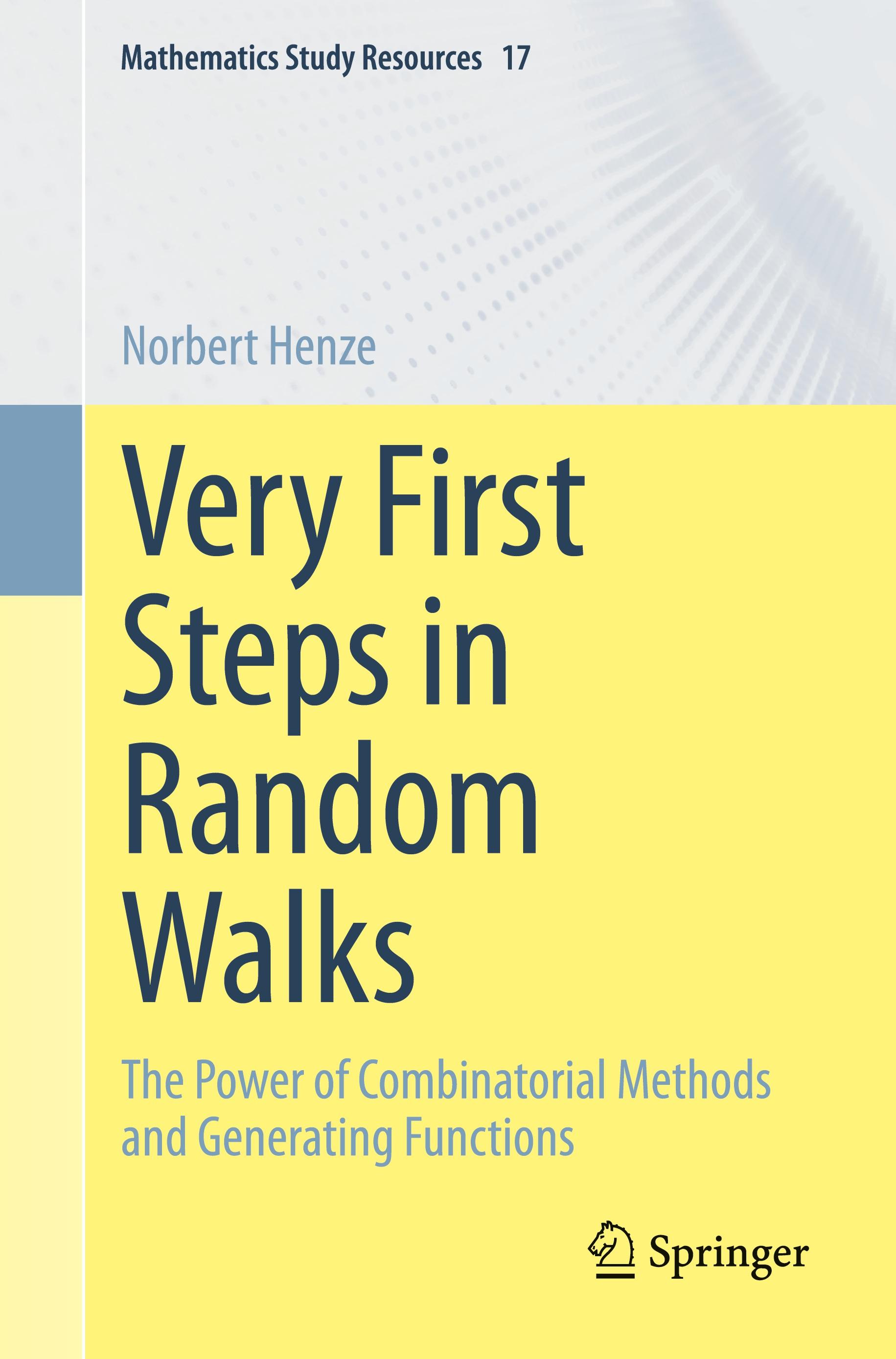Vorderes Coverbild Very First Steps in Random Walks