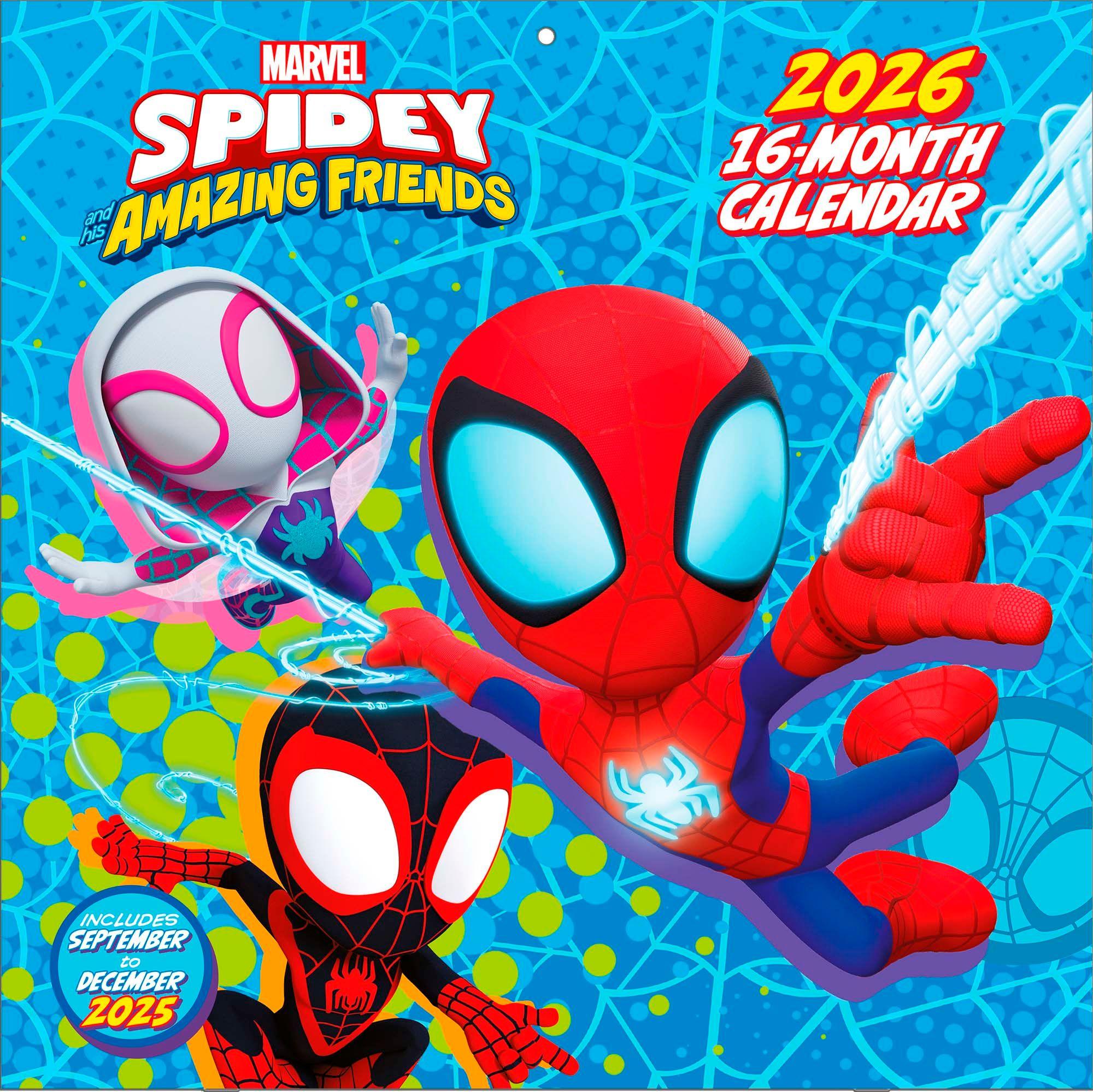 Vorderes Coverbild SPIDEY AMAZING FRIENDS - Broschürenkalender 30 x 30