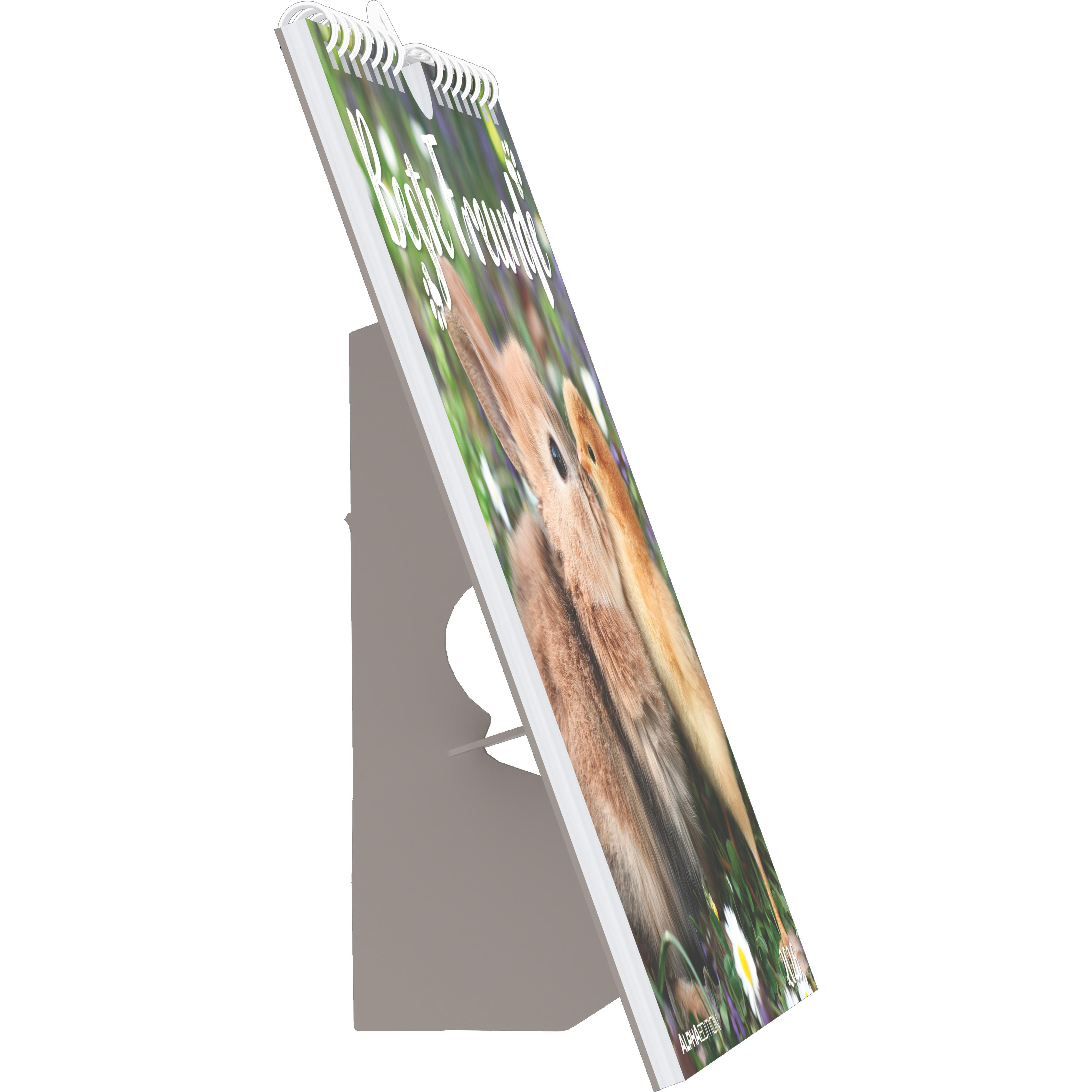 Beispielinhalt (Bild) Beste Freunde 2026 - Postkartenkalender 16x17 cm