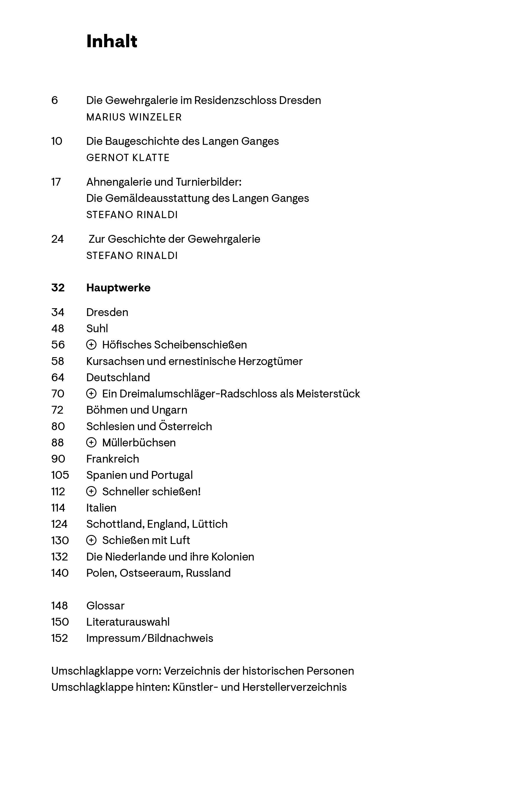 Beispielinhalt (Bild) Rüstkammer Dresden