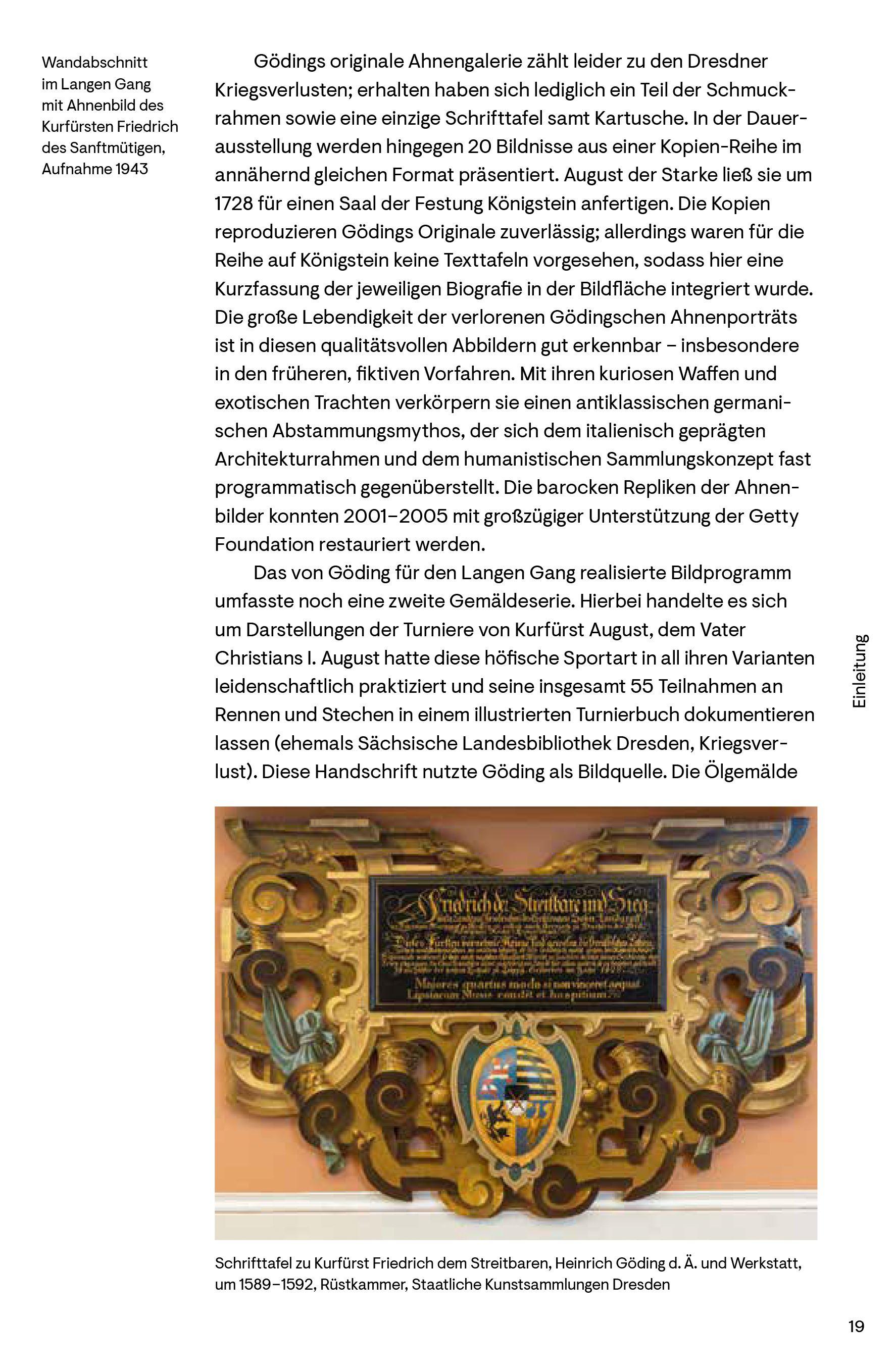 Beispielinhalt (Bild) Rüstkammer Dresden