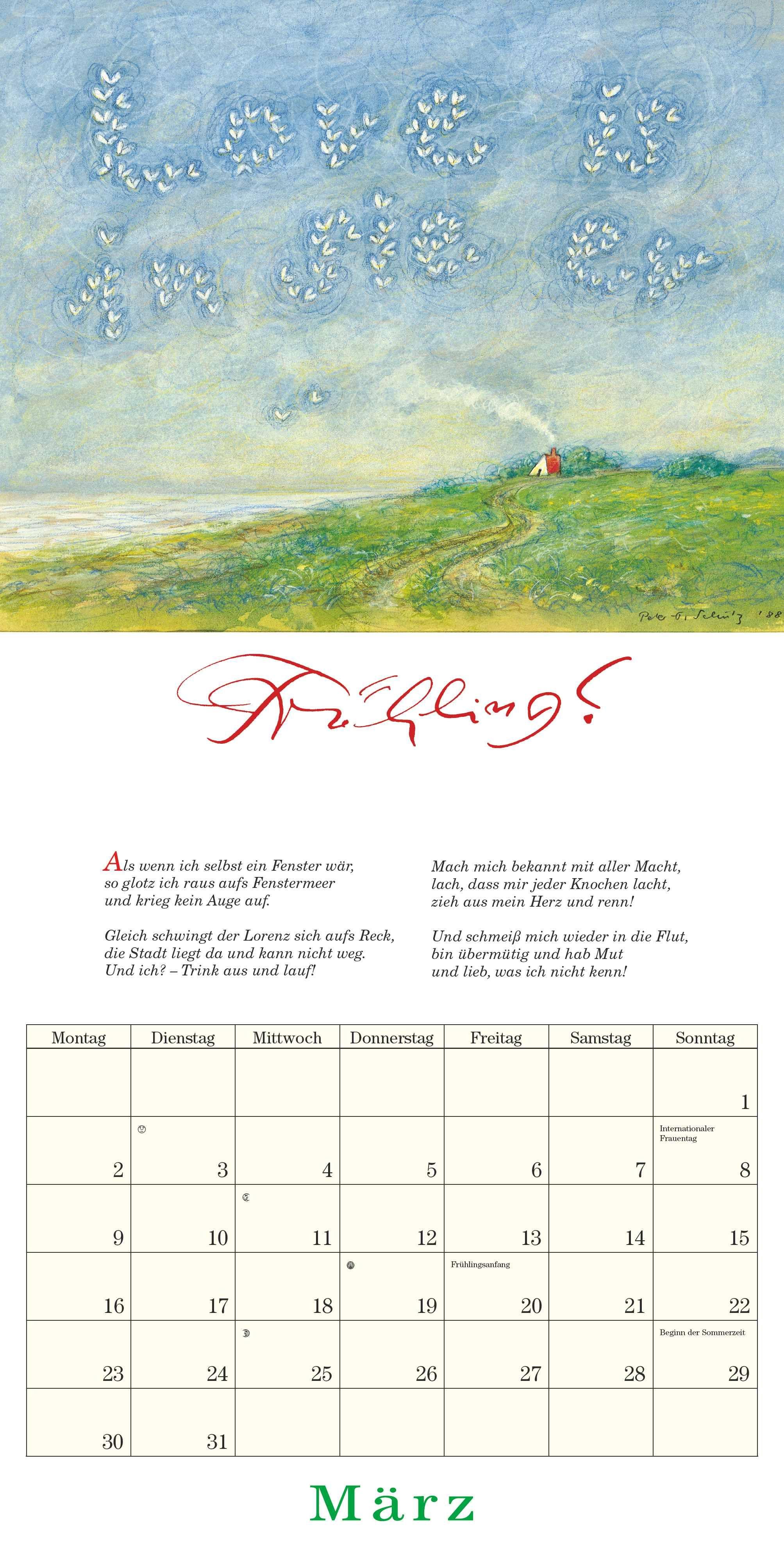 Beispielinhalt (Bild) Der Olle Hansen 2026 - Von Pit Schulz - Broschürenkalender - Format 30 x 30 cm