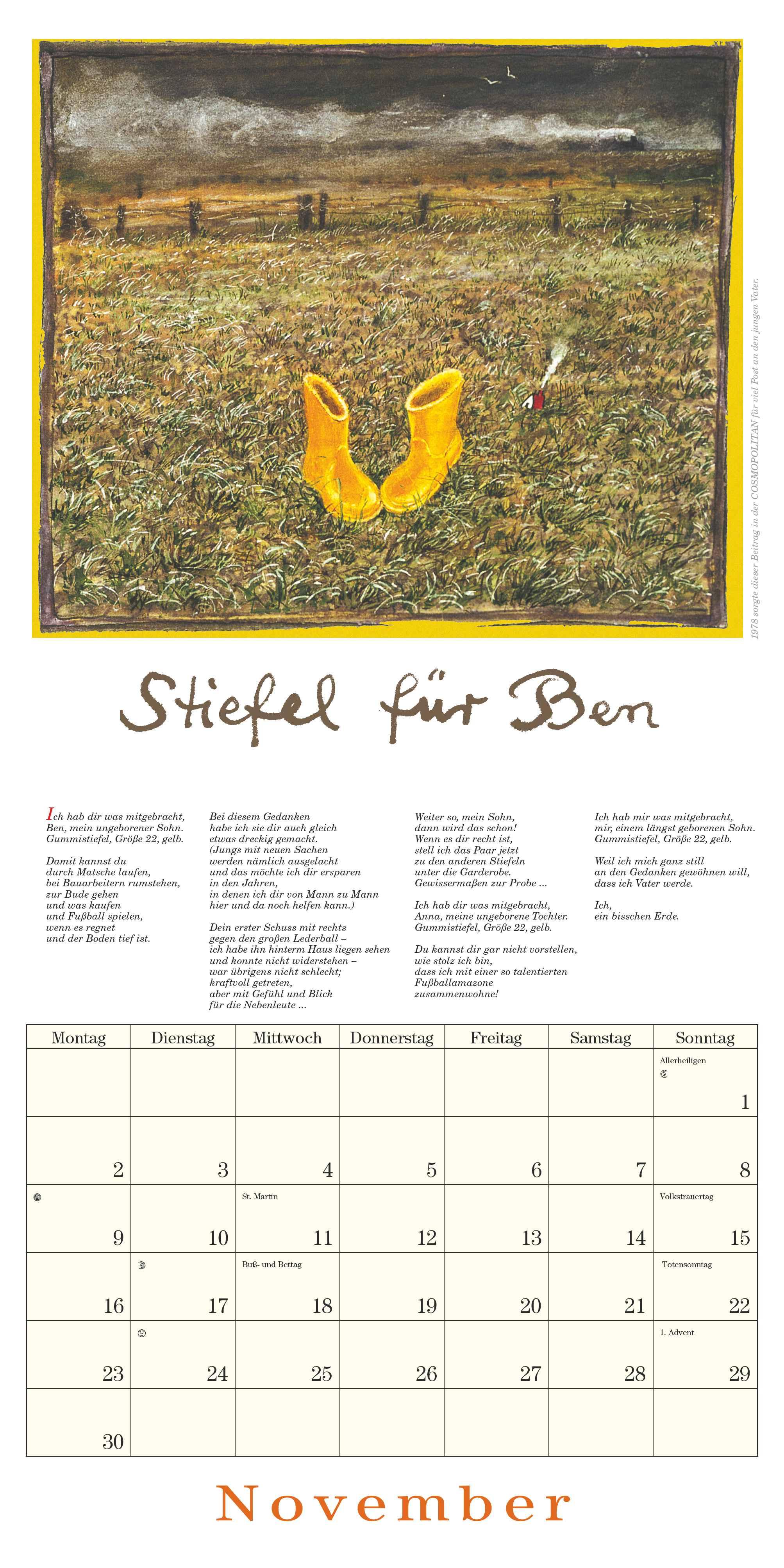 Beispielinhalt (Bild) Der Olle Hansen 2026 - Von Pit Schulz - Broschürenkalender - Format 30 x 30 cm