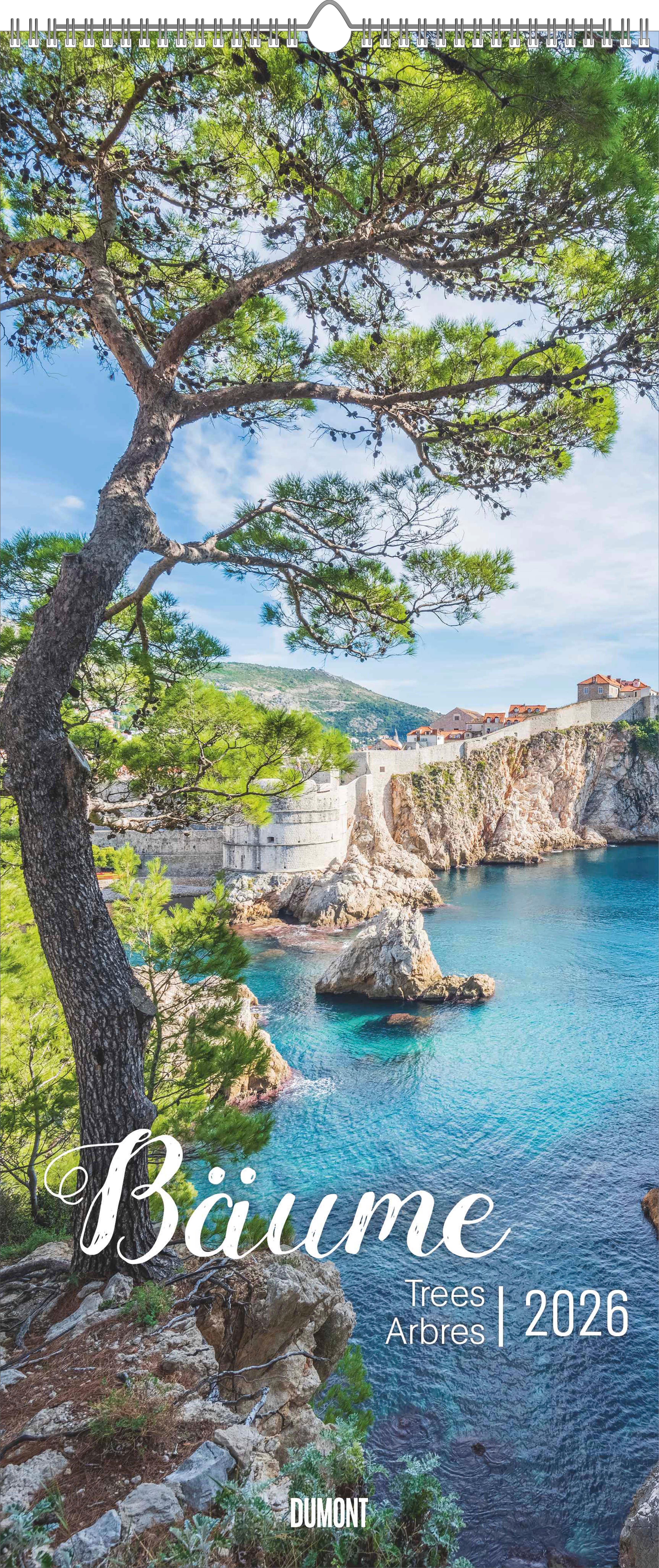 Vorderes Coverbild Bäume - Wandkalender im Format 30 x 70