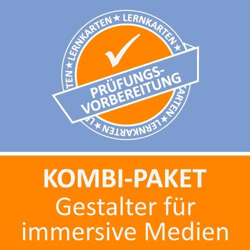 Vorderes Coverbild Kombi-Paket Gestalter für immersive Medien - Lernkarten