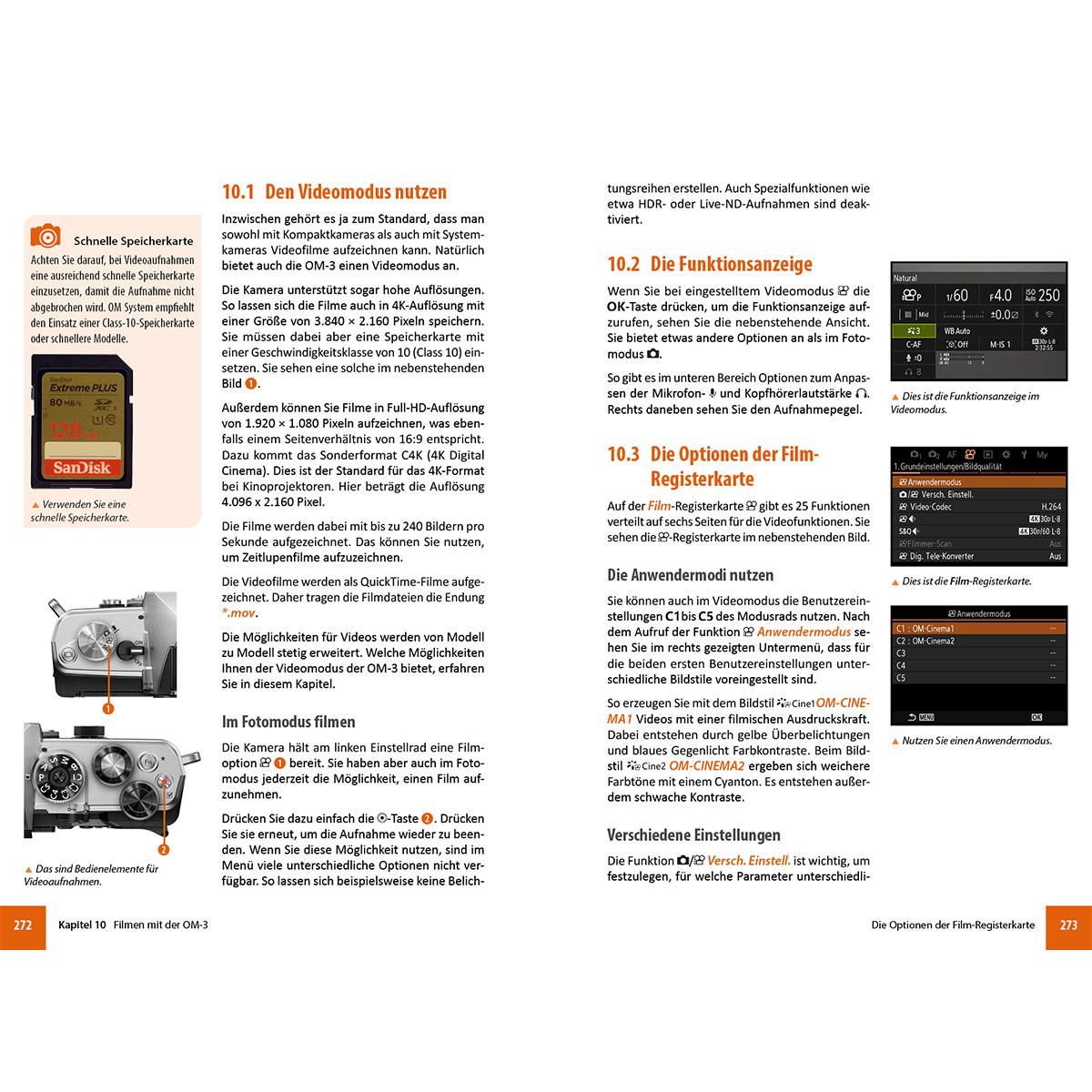 Beispielinhalt (Bild) OM System OM-3: Das umfangreiche Praxisbuch zu Ihrer Kamera