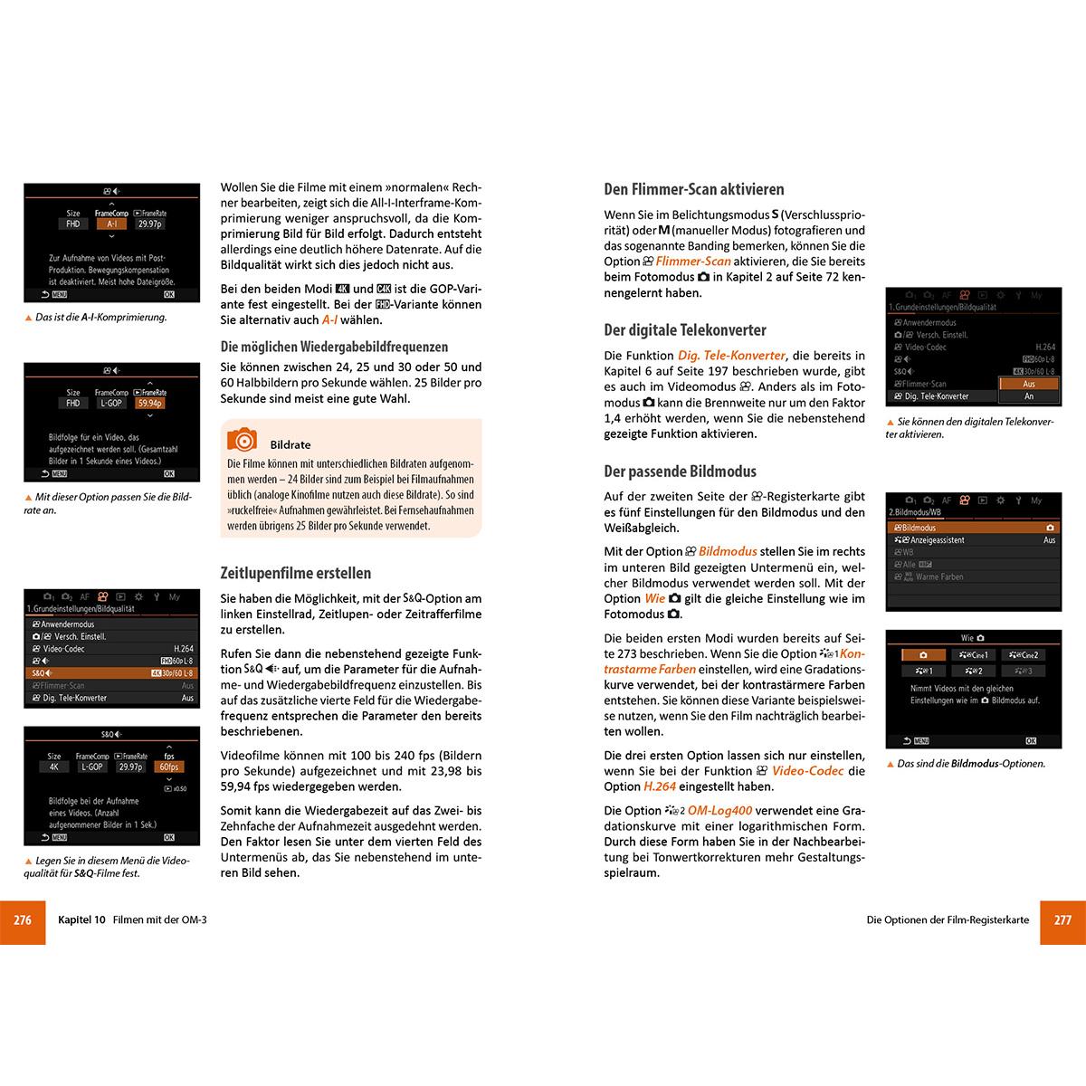 Beispielinhalt (Bild) OM System OM-3: Das umfangreiche Praxisbuch zu Ihrer Kamera