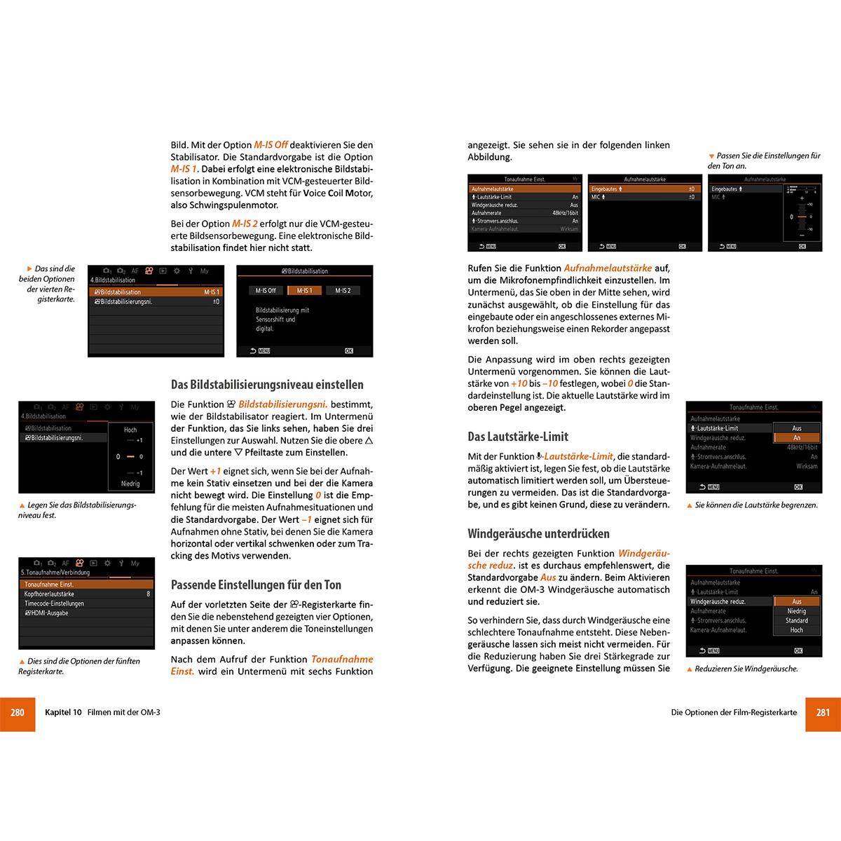 Beispielinhalt (Bild) OM System OM-3: Das umfangreiche Praxisbuch zu Ihrer Kamera