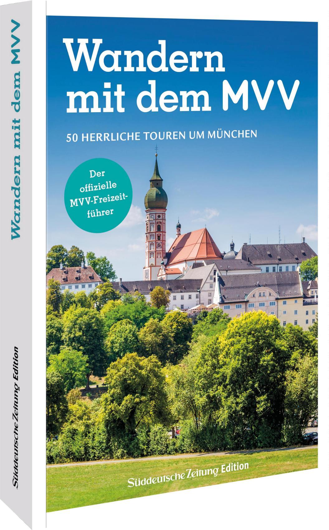 Vorderes Coverbild Der offizielle MVV-Freizeitführer Wandern mit dem MVV