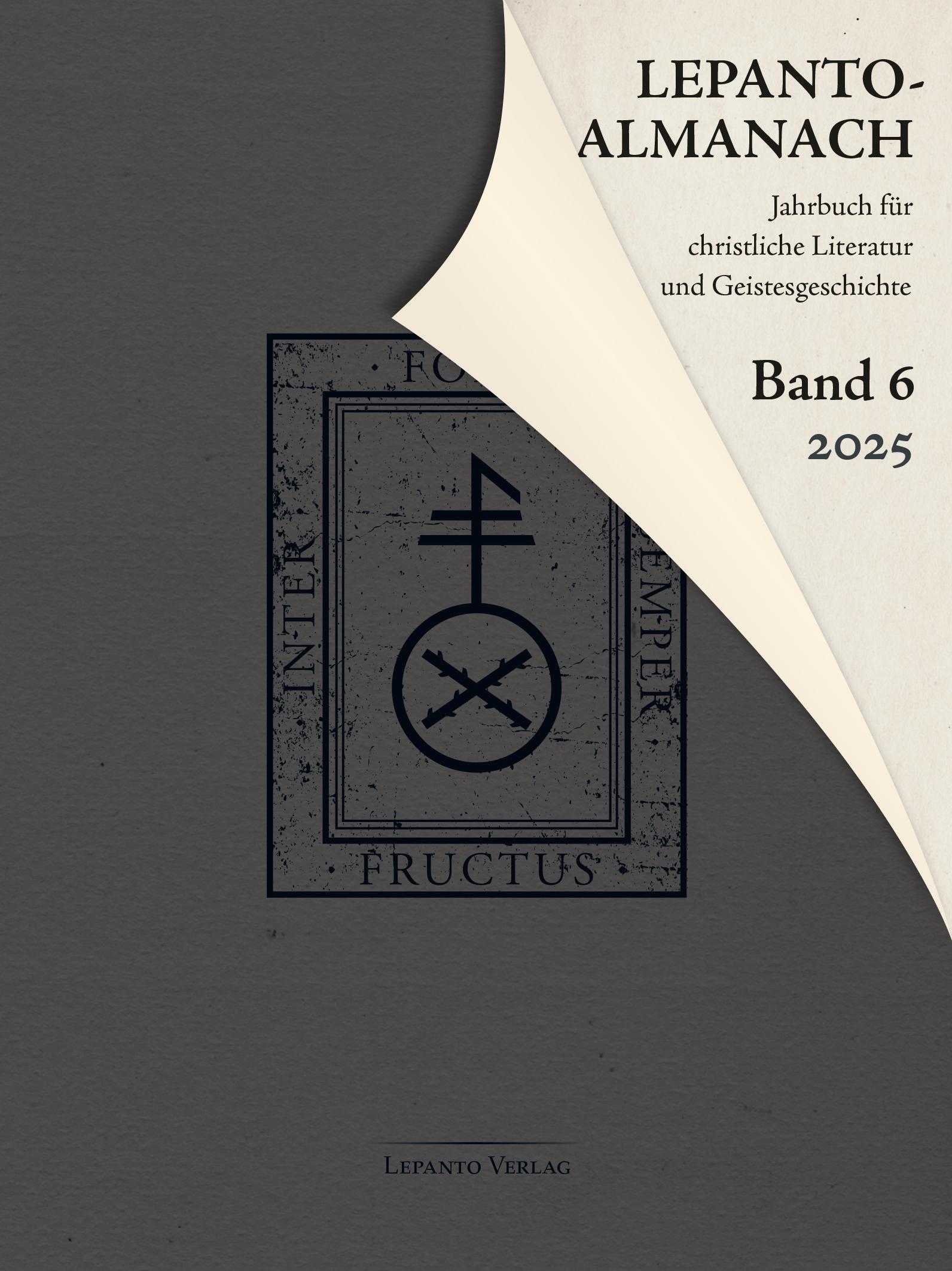 Vorderes Coverbild Lepanto-Almanach 6/7 (2025/26)