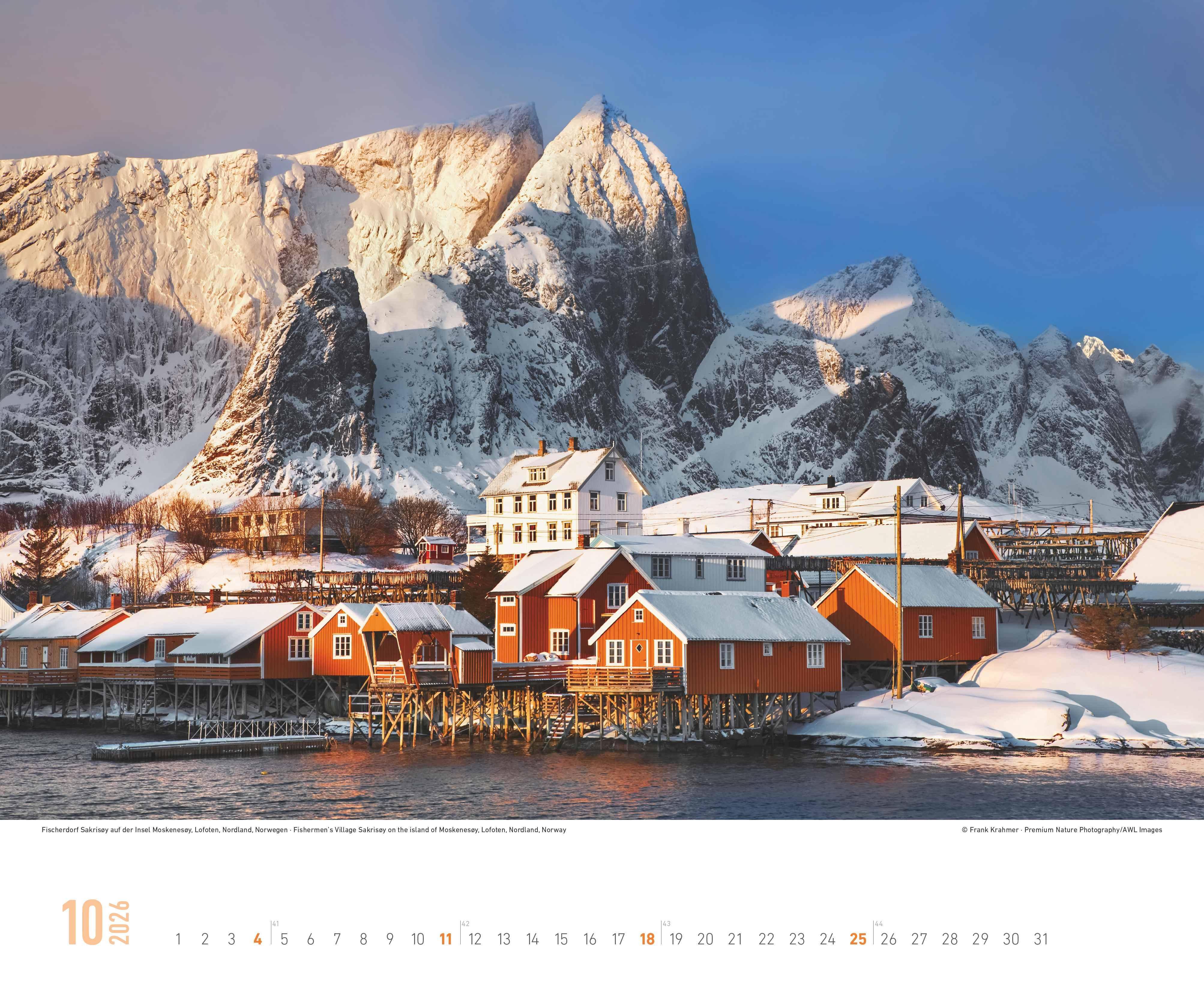 Beispielinhalt (Bild) Hurtigruten- im Bann der Fjorde und der Ruhe der Berge