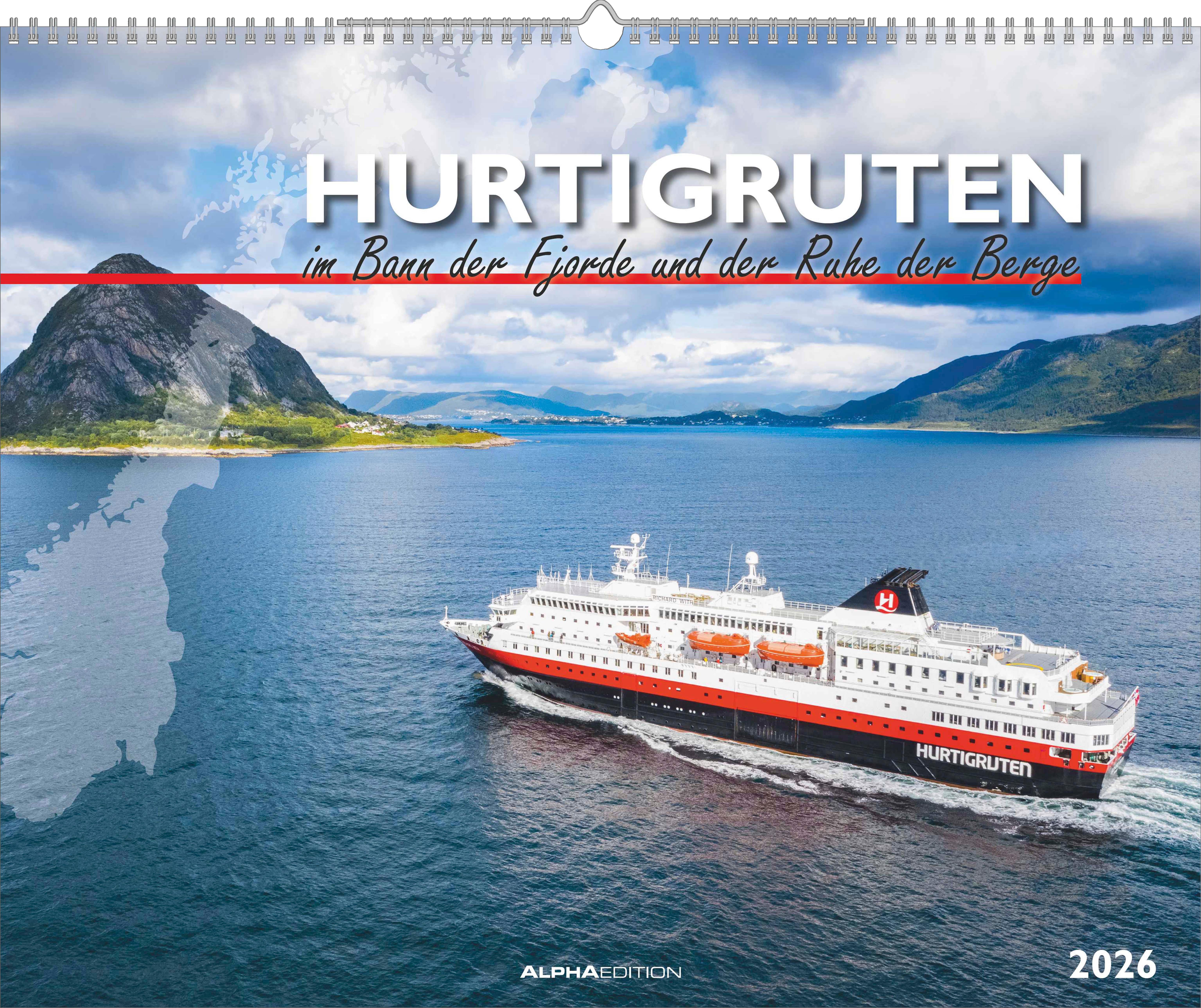 Vorderes Coverbild Hurtigruten- im Bann der Fjorde und der Ruhe der Berge