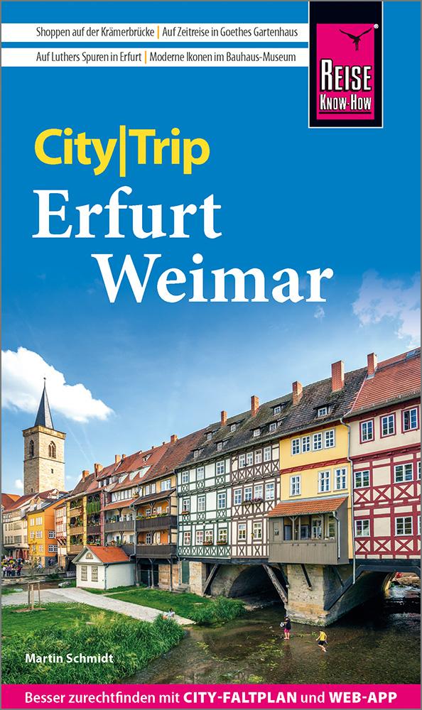 Vorderes Coverbild Reise Know-How CityTrip Erfurt und Weimar