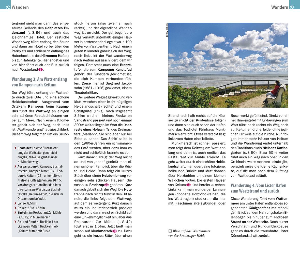 Beispielinhalt (Bild) Reise Know-How InselTrip Sylt