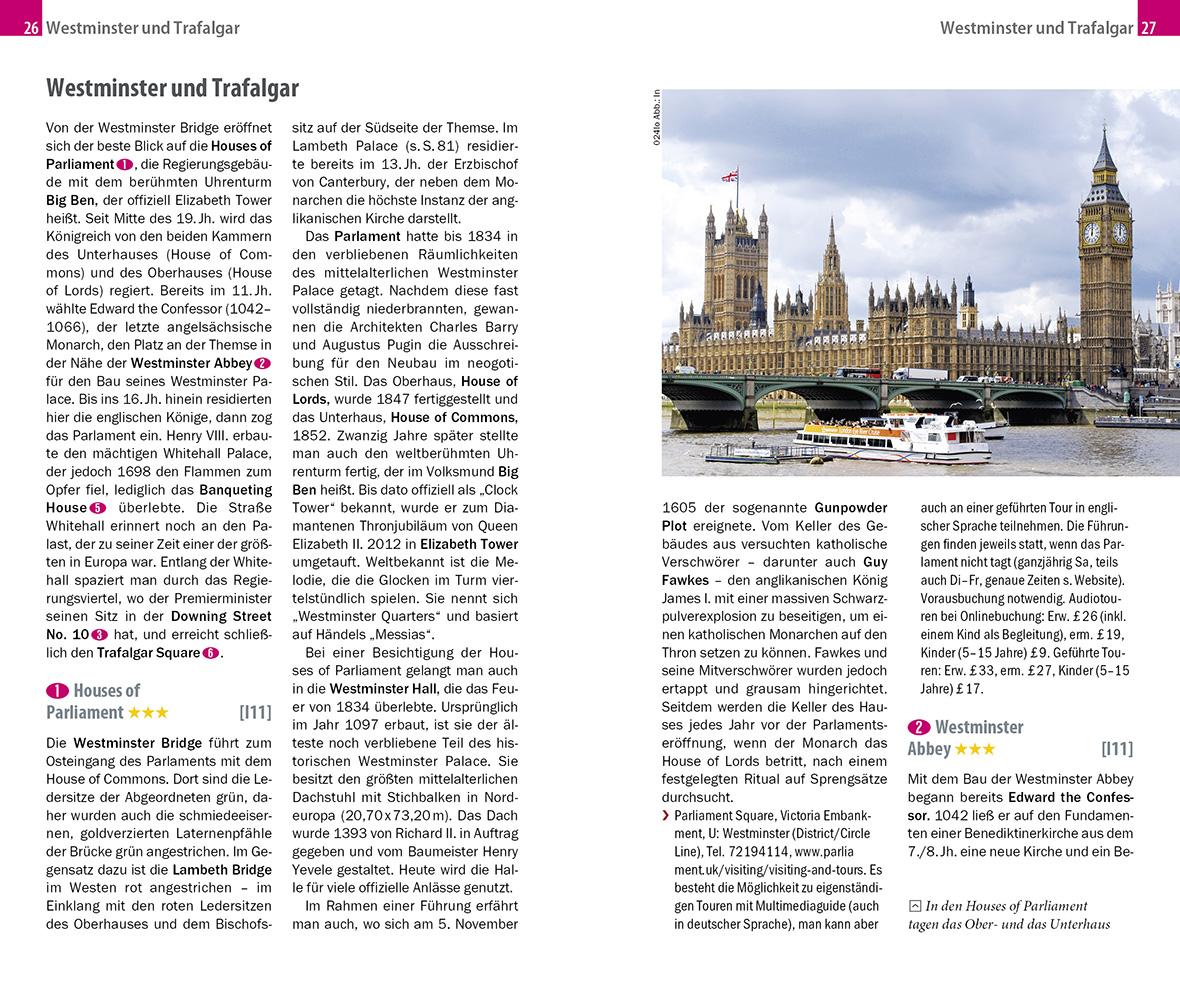 Beispielinhalt (Bild) Reise Know-How CityTrip London