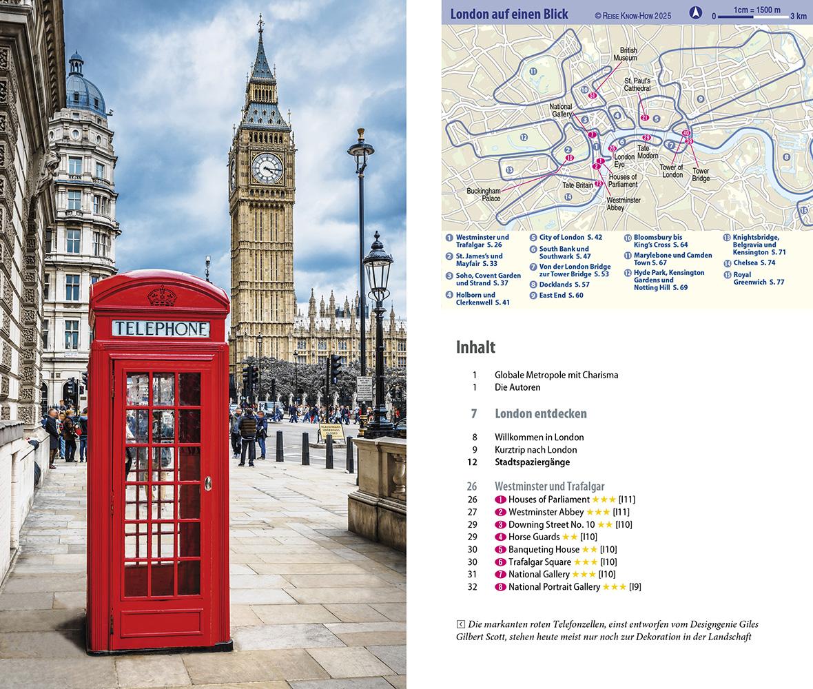 Beispielinhalt (Bild) Reise Know-How CityTrip London