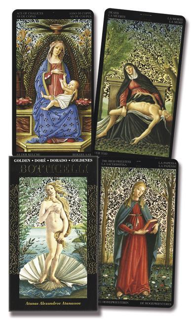 Vorderes Coverbild Golden Botticelli Tarot