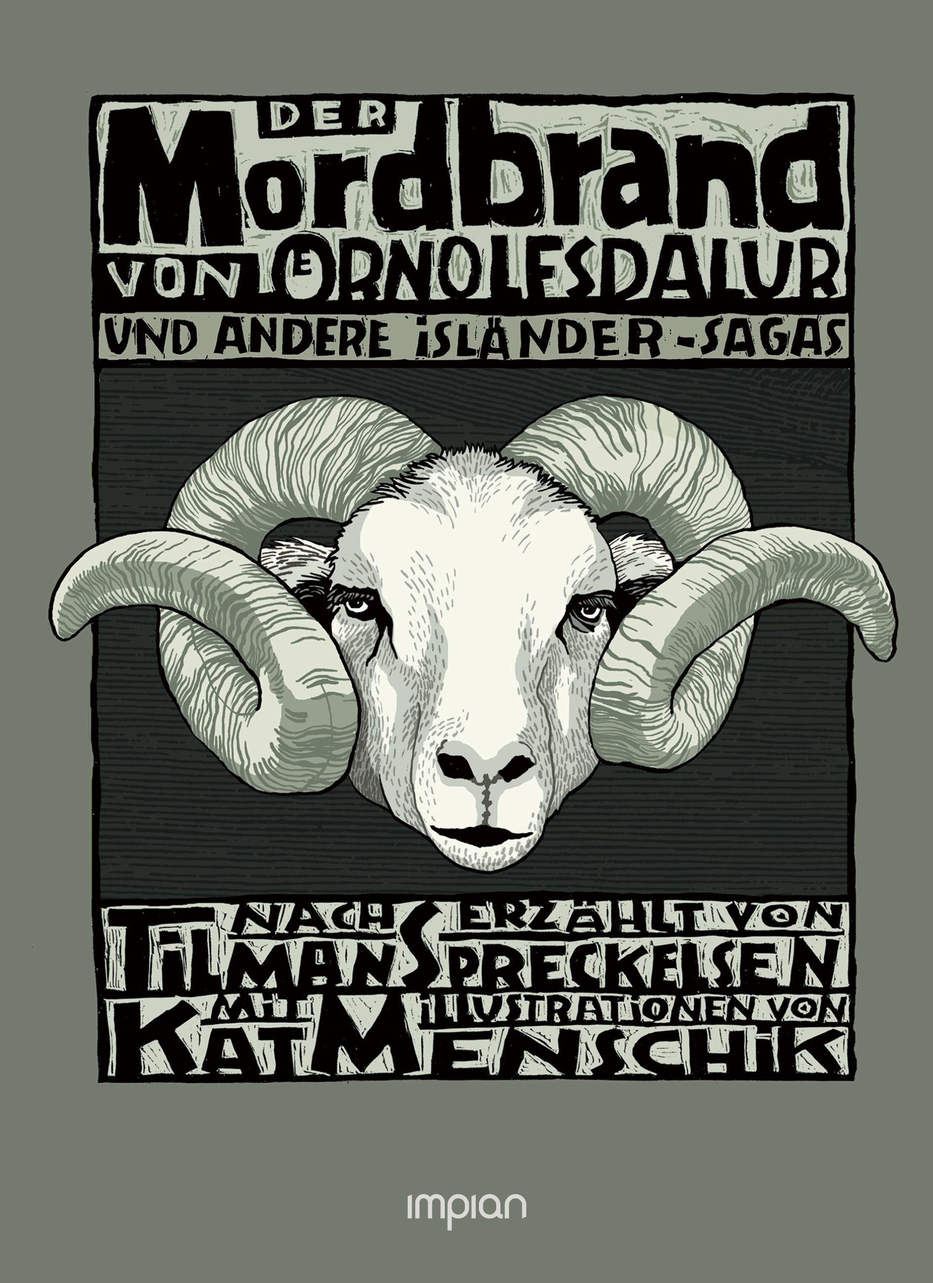 Vorderes Coverbild Der Mordbrand von Örnolfsdalur und andere Isländer-Sagas
