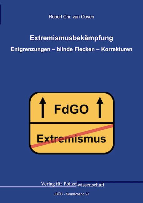 Vorderes Coverbild Extremismusbekämpfung