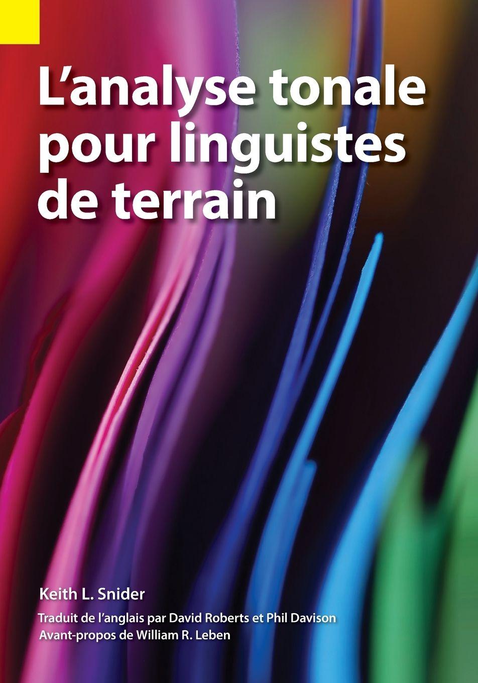 Vorderes Coverbild L'analyse tonale pour linguistes de terrain