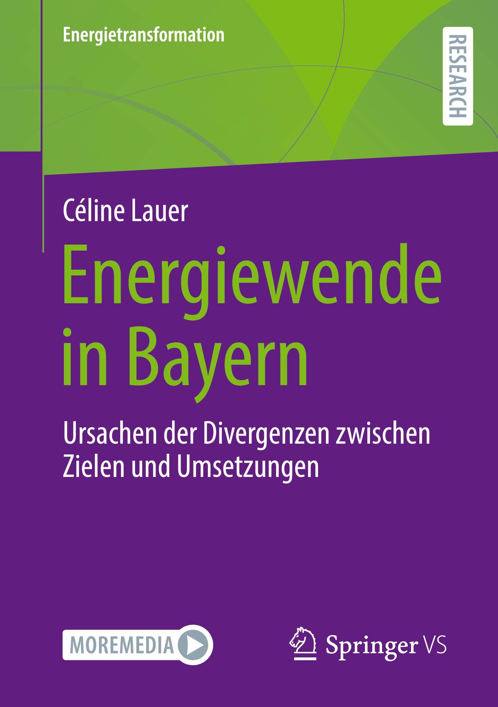 Vorderes Coverbild Energiewende in Bayern