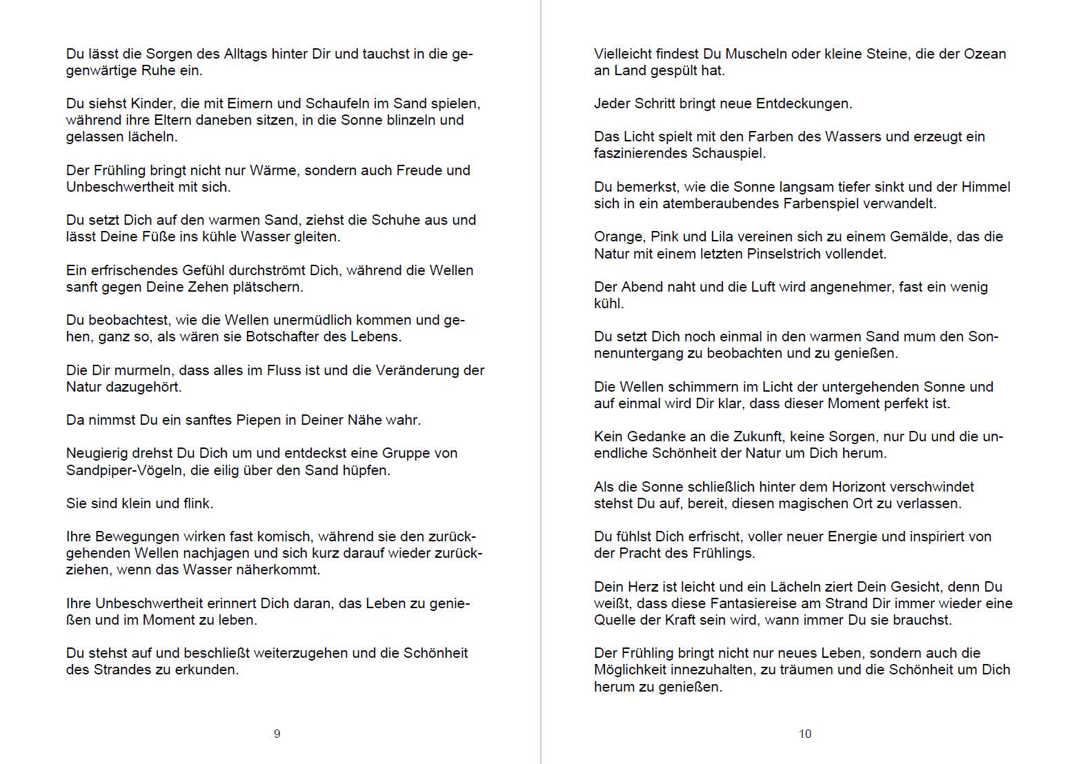 Beispielinhalt (Bild) 40 Fantasiereisen im Wandel der Jahreszeiten