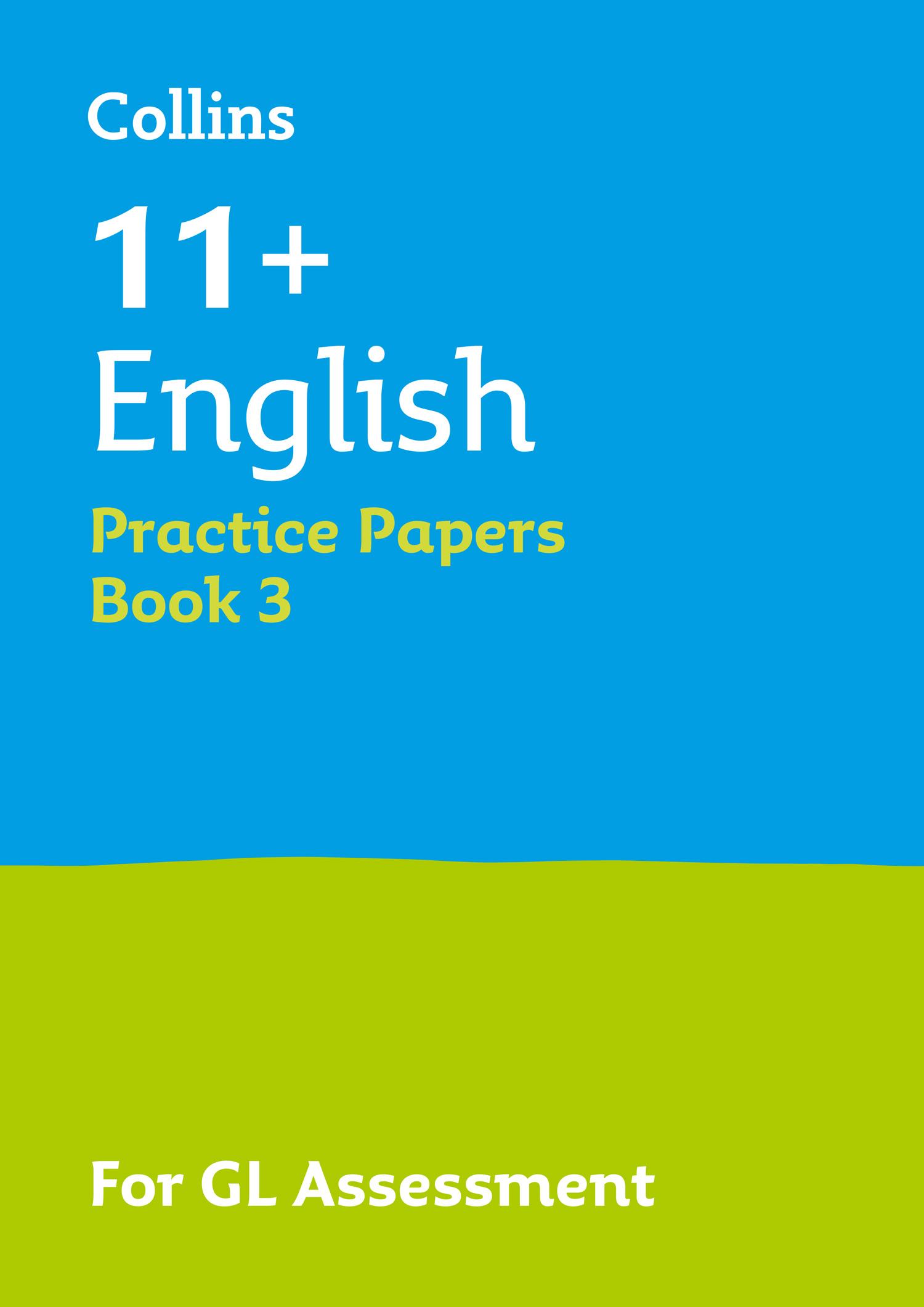 Vorderes Coverbild 11+ English Practice Papers Book 3