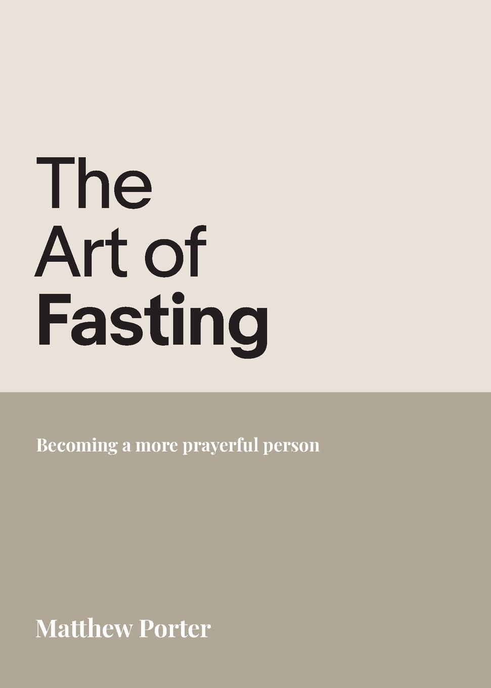 Vorderes Coverbild The Art of Fasting