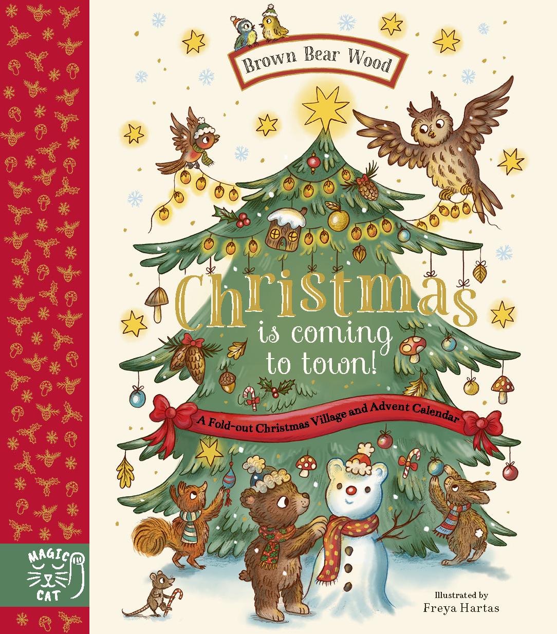 Vorderes Coverbild Brown Bear Wood: Christmas is Coming to Town!