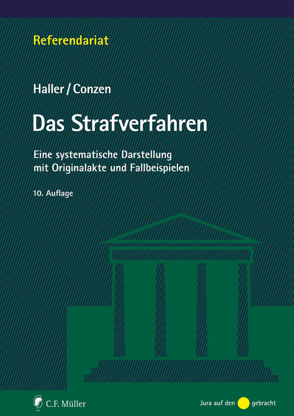 Vorderes Coverbild Das Strafverfahren