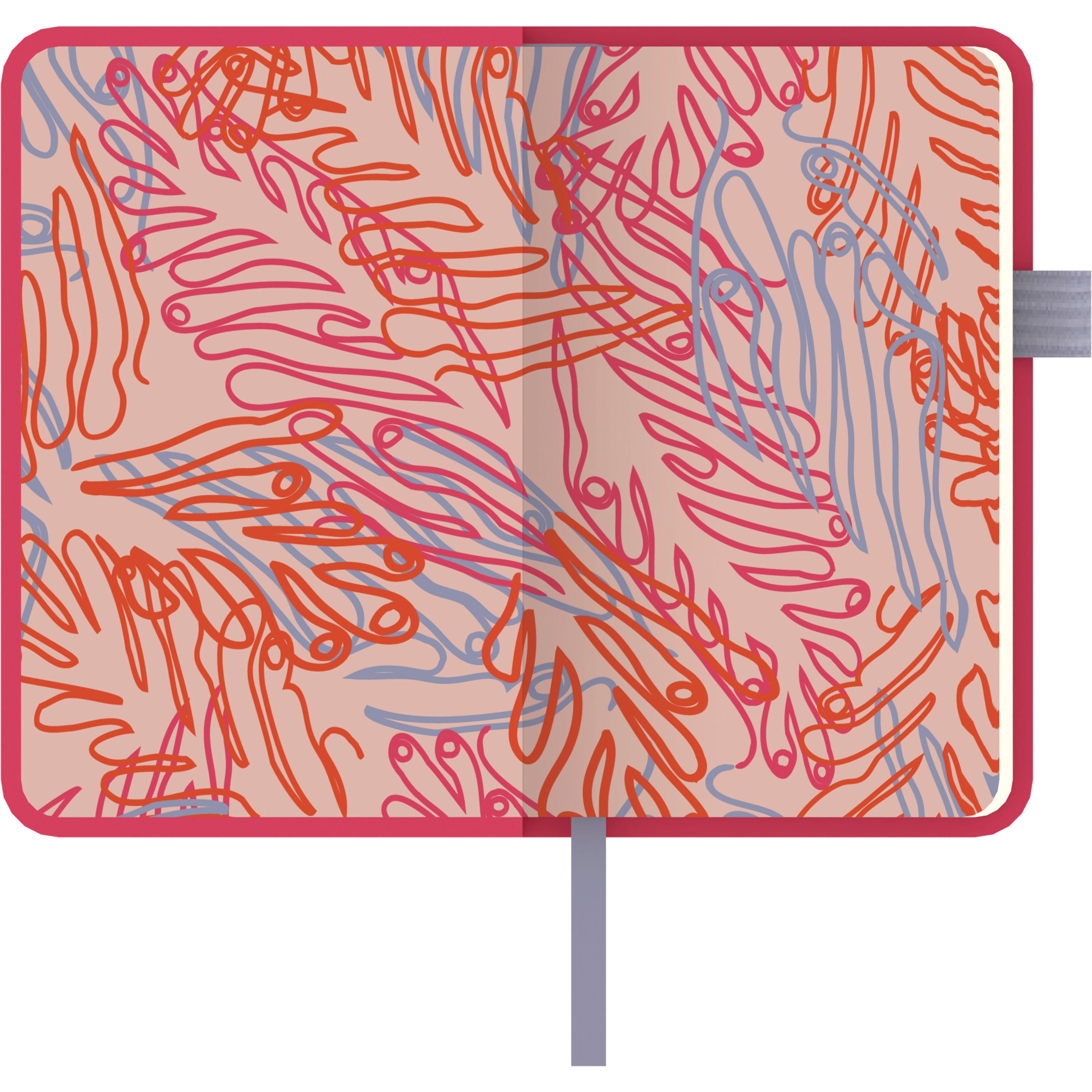 Beispielinhalt (Bild) Sunset Coral 2026 - Diary - Buchkalender - Taschenkalender - 9x14