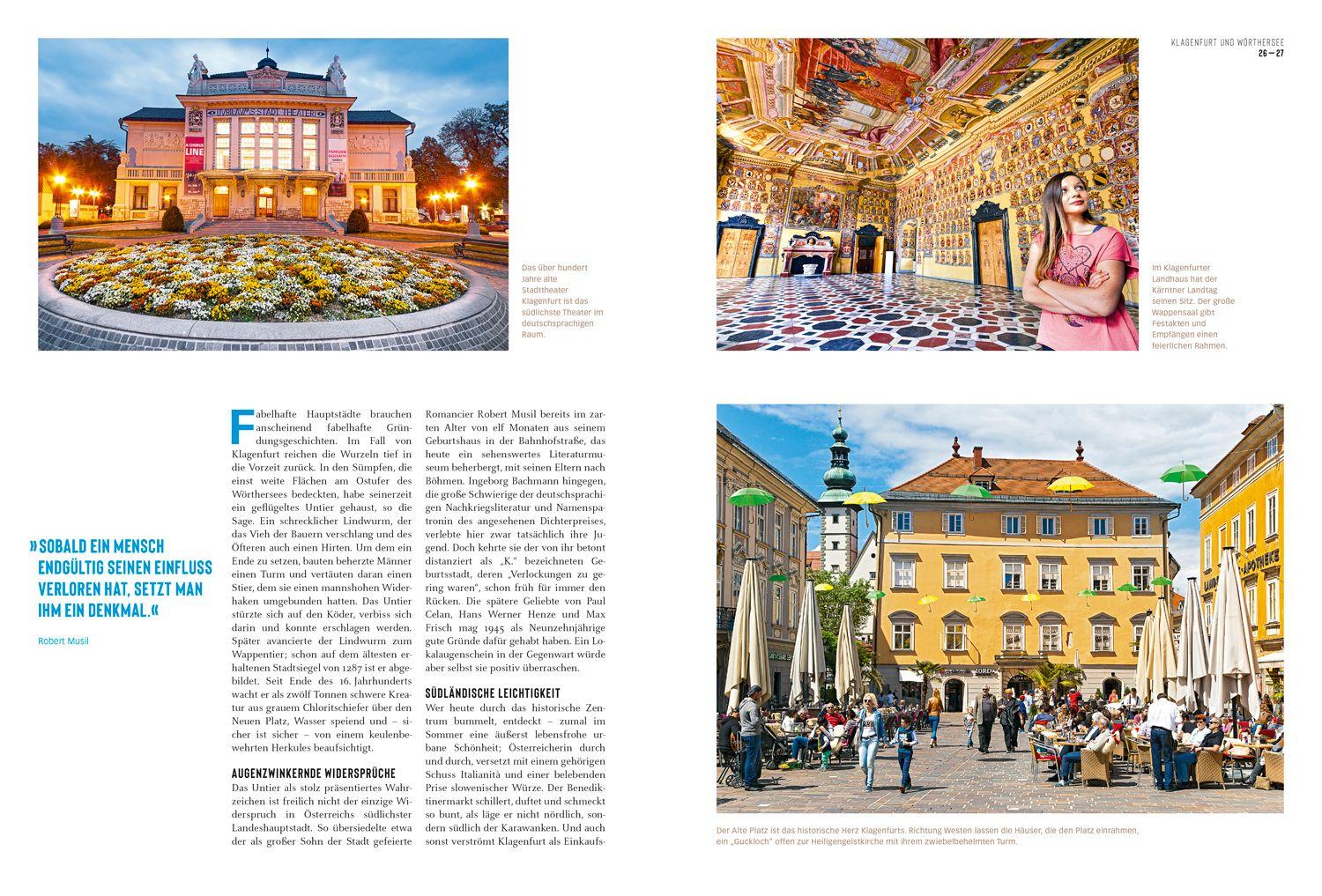 Beispielinhalt (Bild) DuMont Bildatlas Kärnten