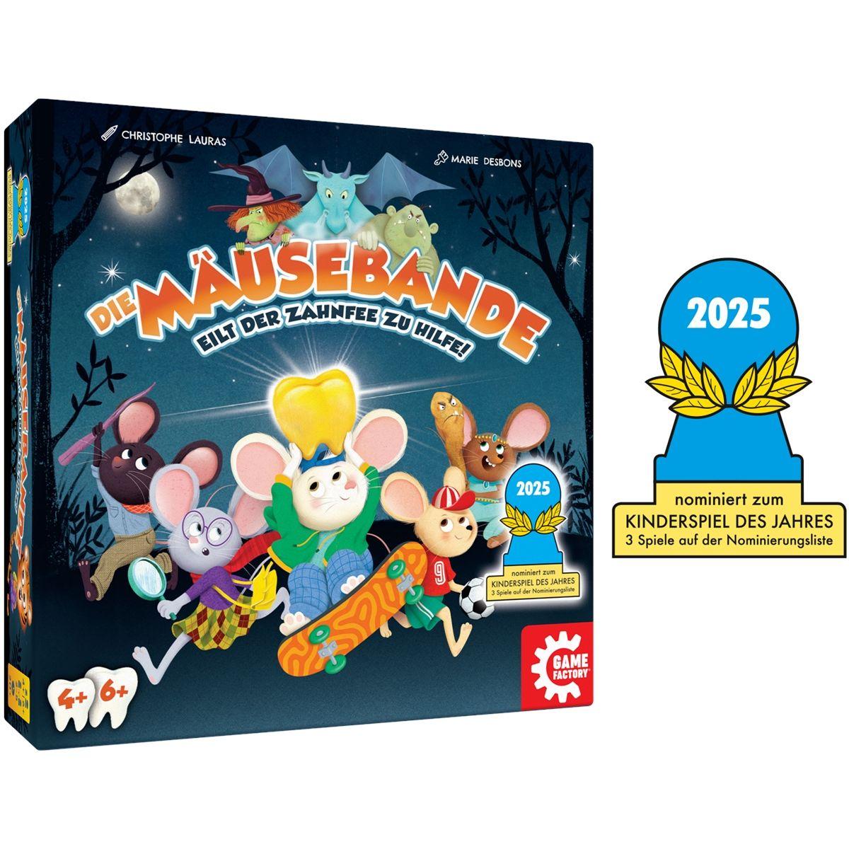 Vorderes Coverbild Die Mäusebande