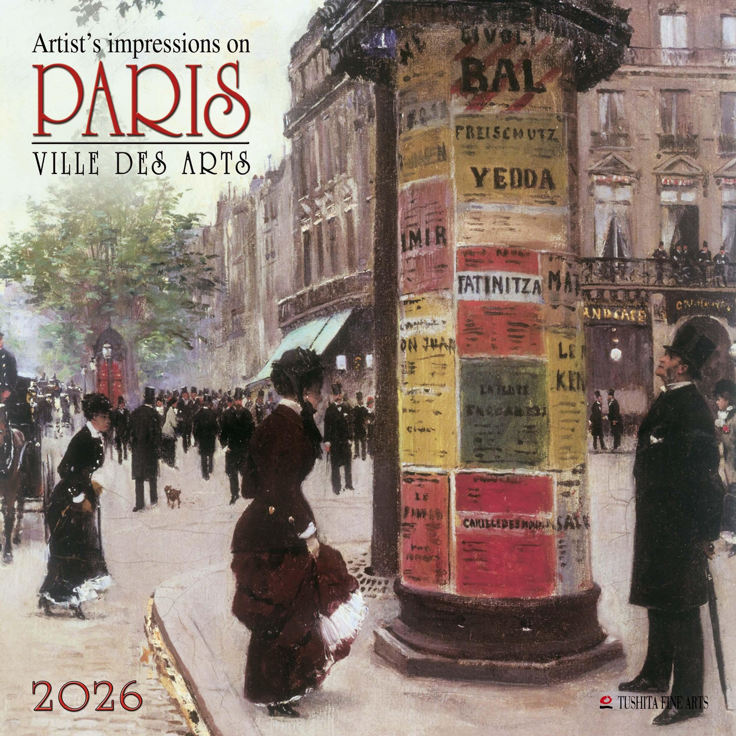 Vorderes Coverbild Paris - Ville des Arts 2026