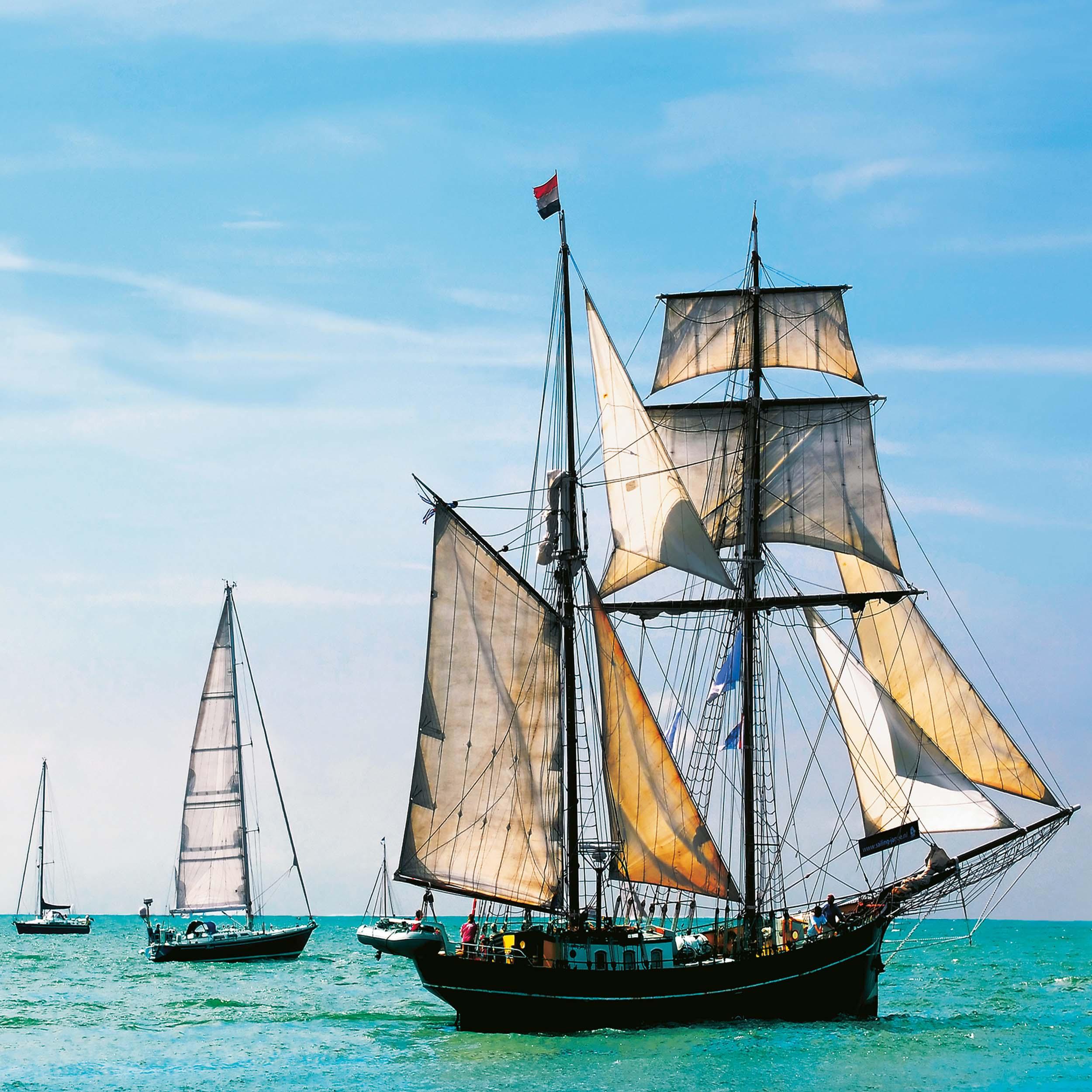 Beispielinhalt (Bild) Sailing tall Boats 2026