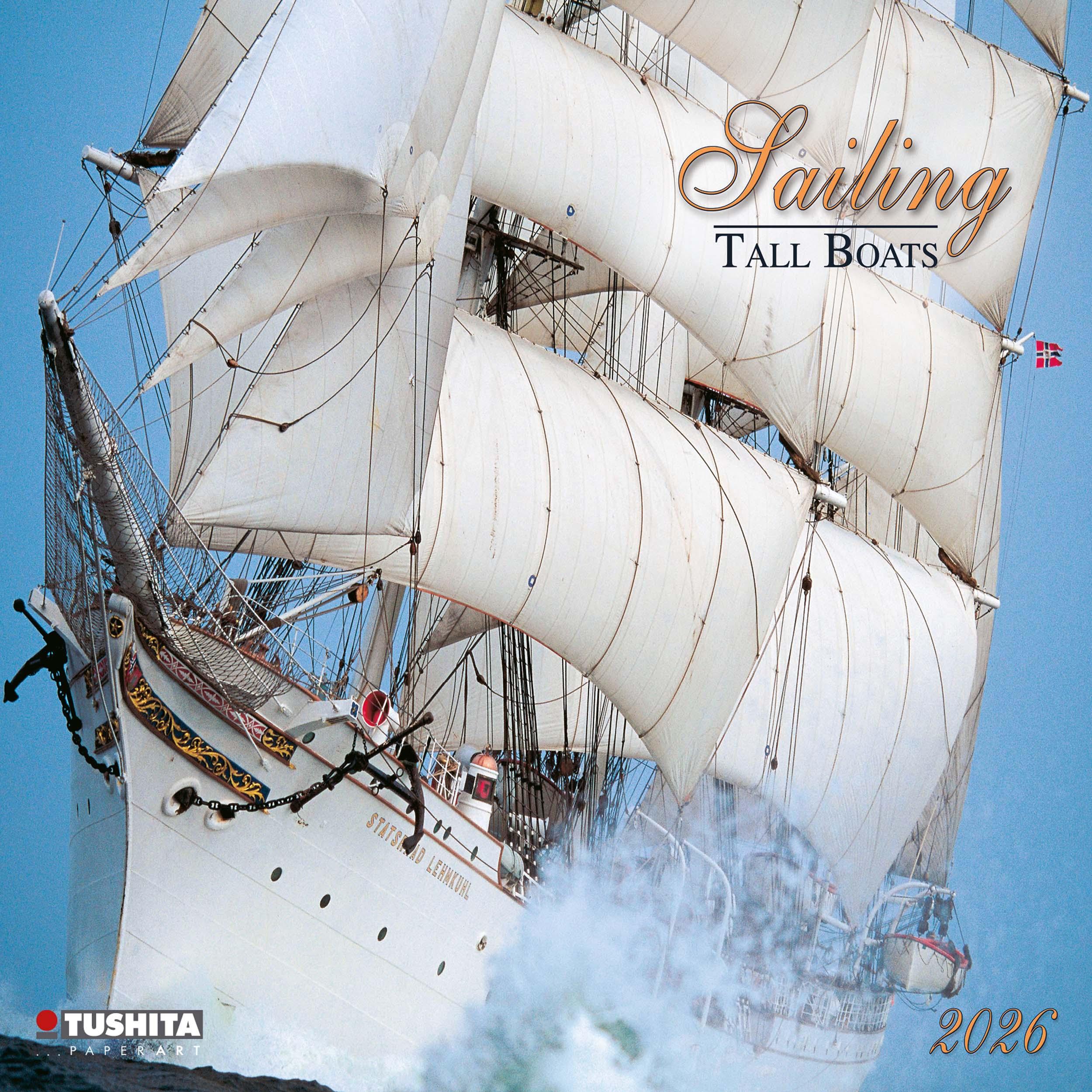 Vorderes Coverbild Sailing tall Boats 2026