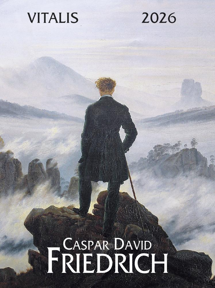 Vorderes Coverbild Caspar David Friedrich 2026