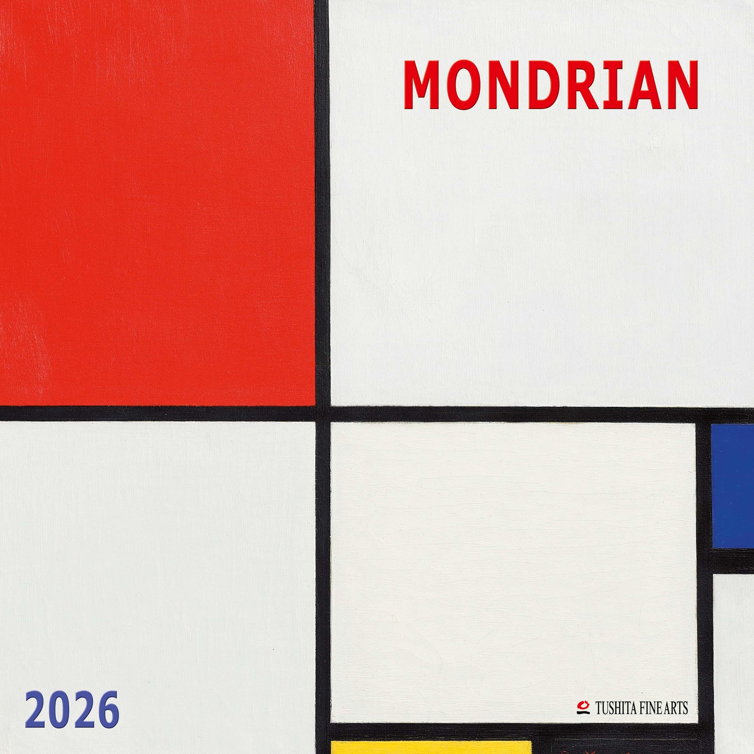 Vorderes Coverbild Piet Mondrian 2026